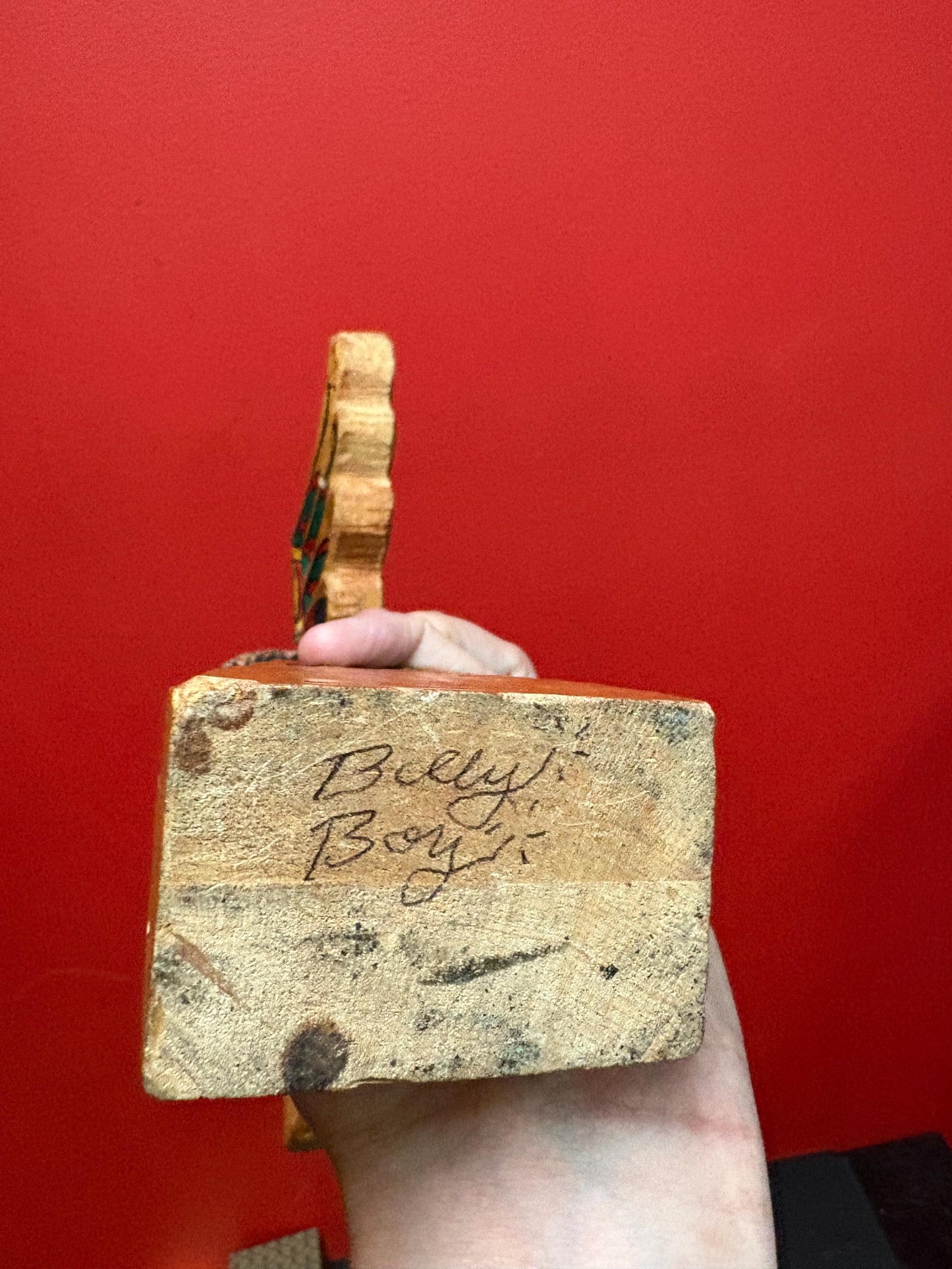 Fabulous older primitive indigenous first nations Pacific Northwest coast Eagle totem pole - 11 inches by 10 inches  rare and great value