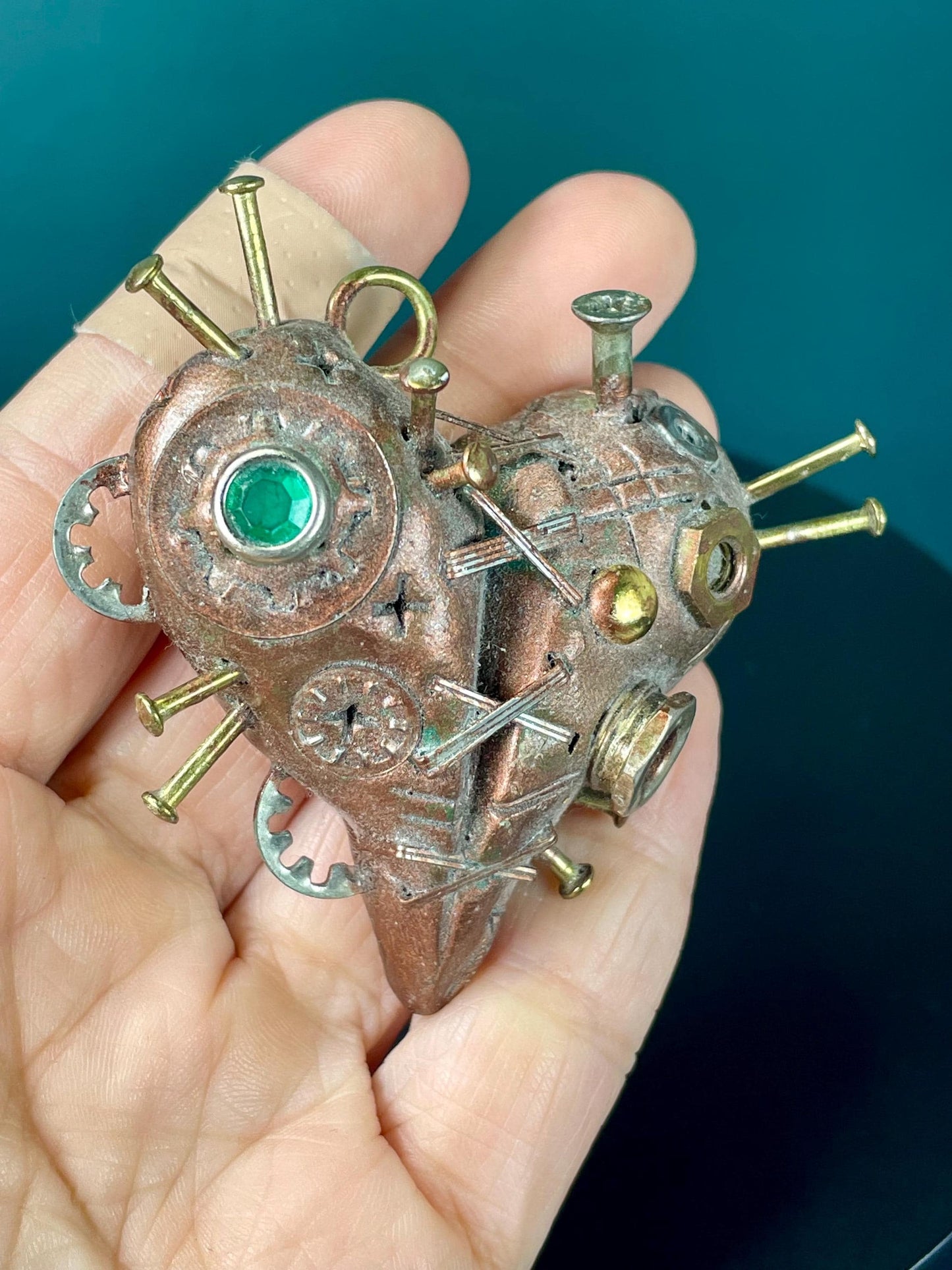 Very cool 2.25 inch Brutalist Pendant