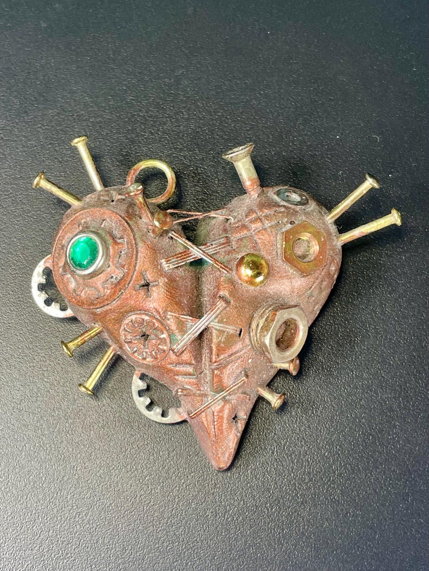 Very cool 2.25 inch Brutalist Pendant