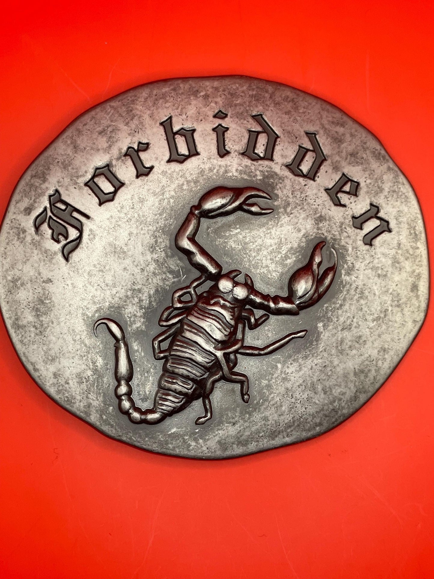 Huge Cool 4 x 3.5 inch belt buckle with Scorpion Design great price and great gift