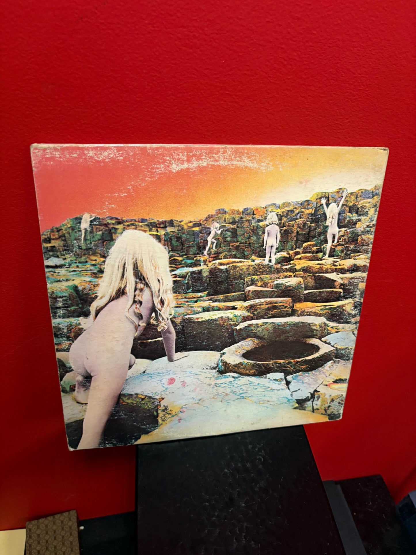 Rare amazing authentic led zeppelin III  red press  pretty good condition  see photos great value