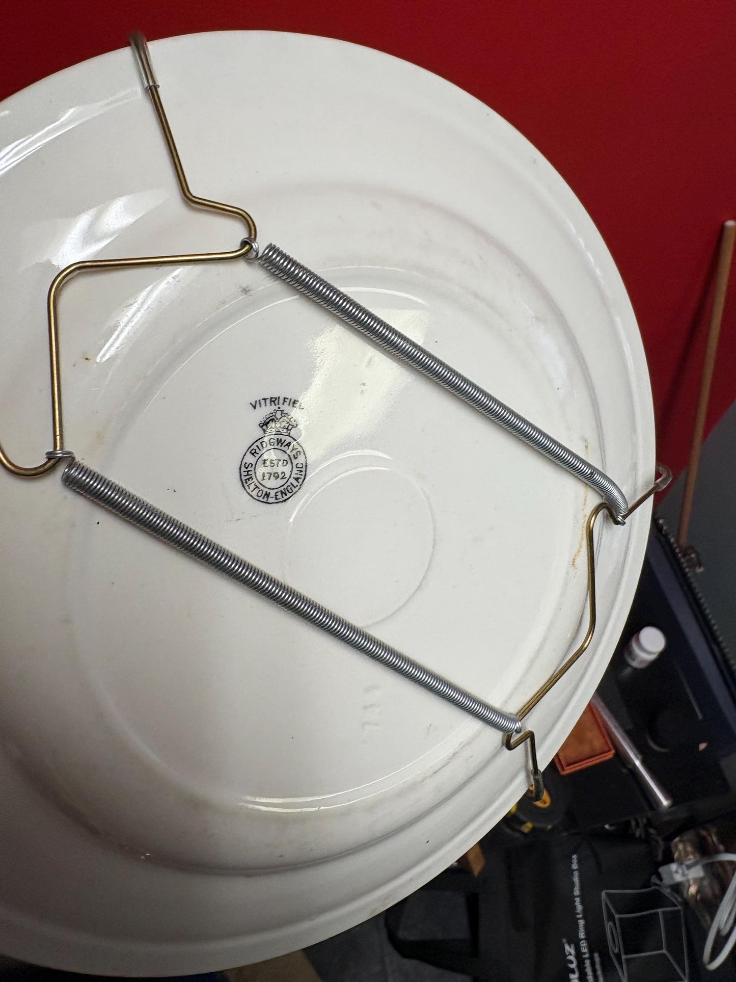 Beautiful rare Hudson Bay Company, HBC antique plate  perfect condition - 8 inches across  wow