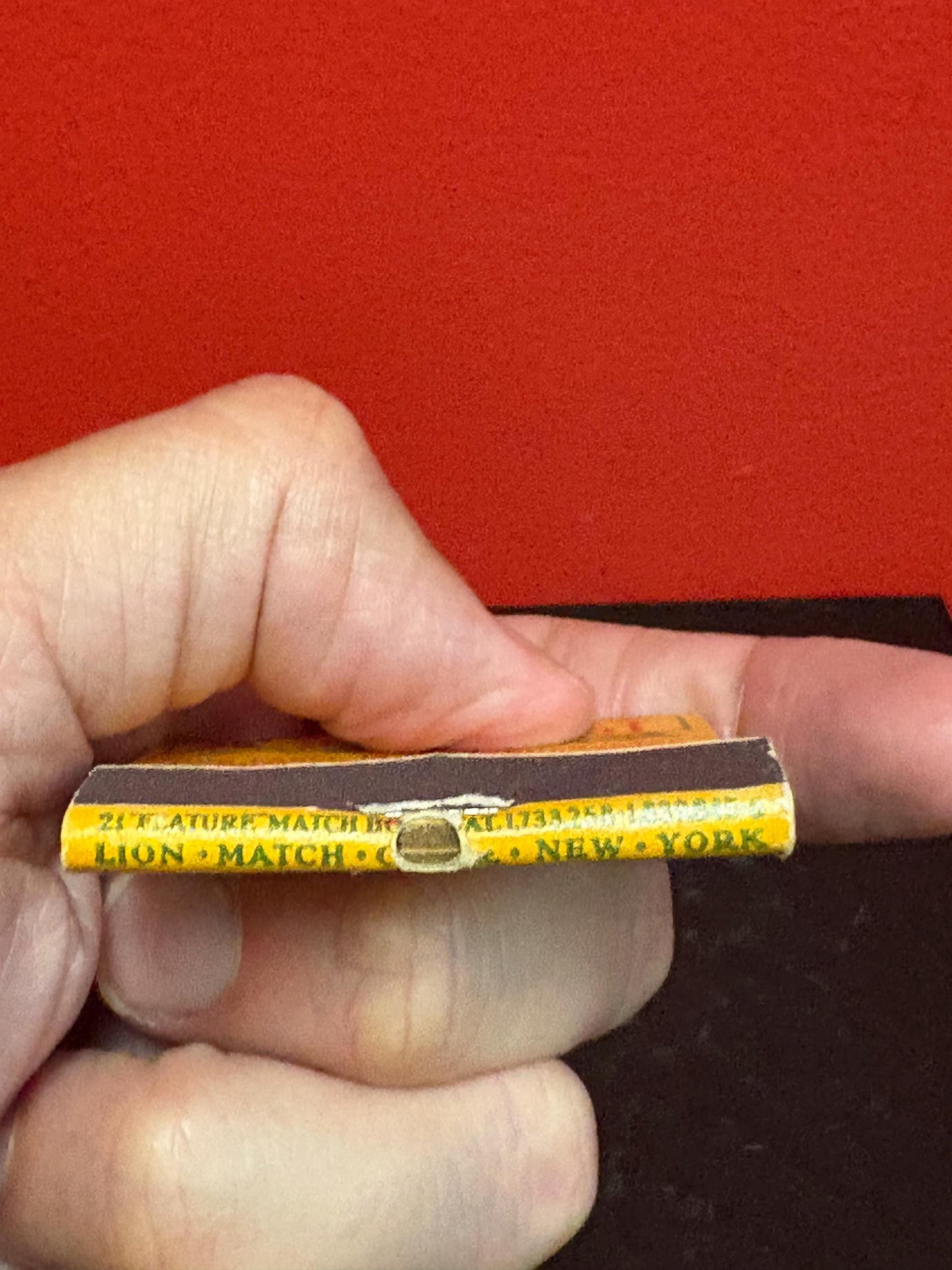 Rare HBC Hudson Bay Company 2 inch matches in original packet - unused - advertising  wow  HBC advertising