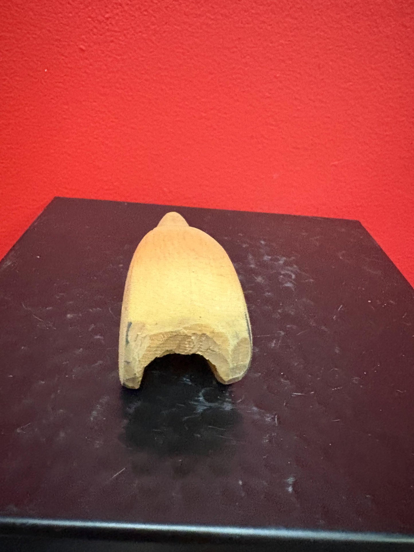 Beautiful indigenous first Nations pacific West Coast 3 inch long cedar thunderbird  statue   miniature feast bowl  wow  signed