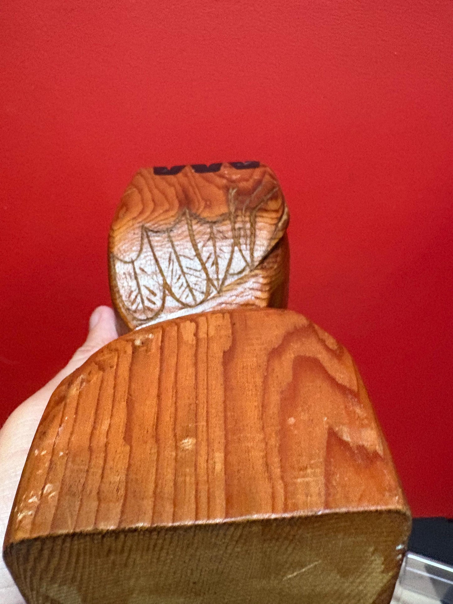 Indigenous first nation Pacific West Coast vintage chalice  8 inches tall and super Unusual  unsigned