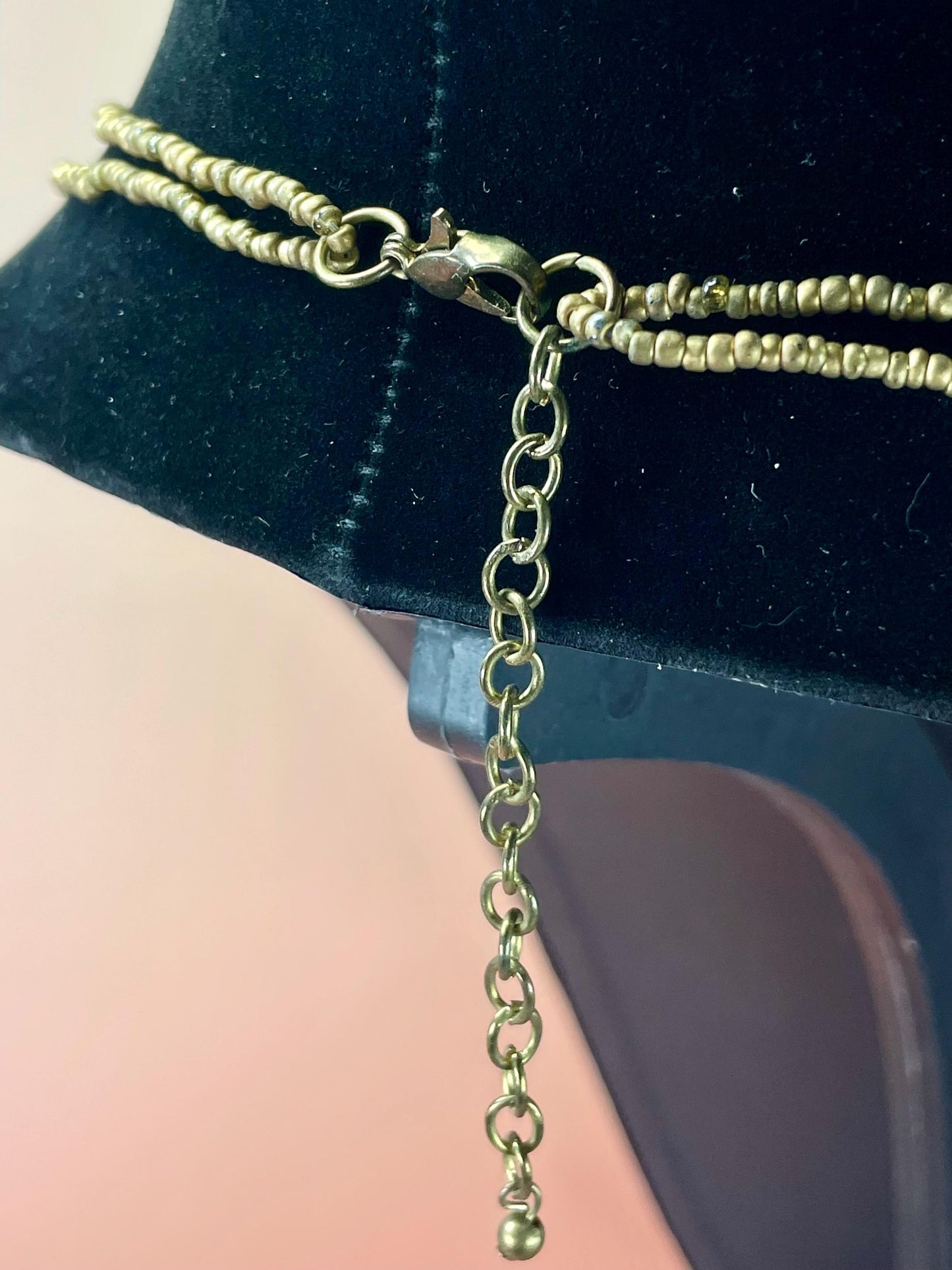 Very Unique Beaded Chandelier Necklace