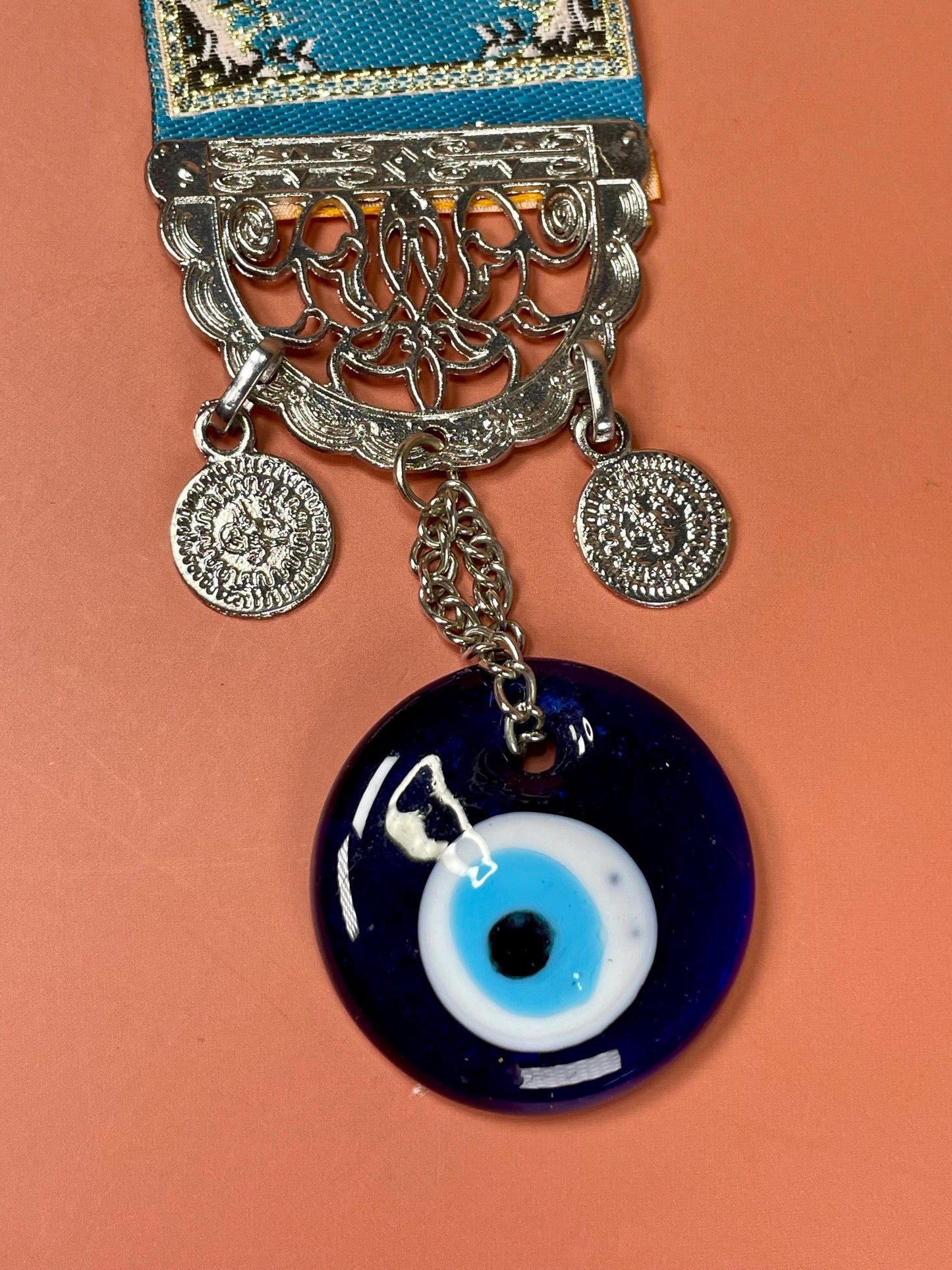 Turkish Blue Evil Eye Wall Hanging Ornament