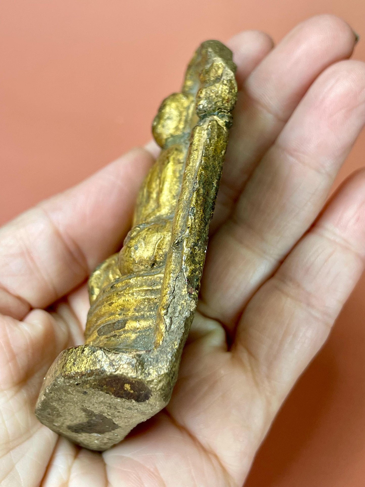 Small Gilt Buddha Ornament