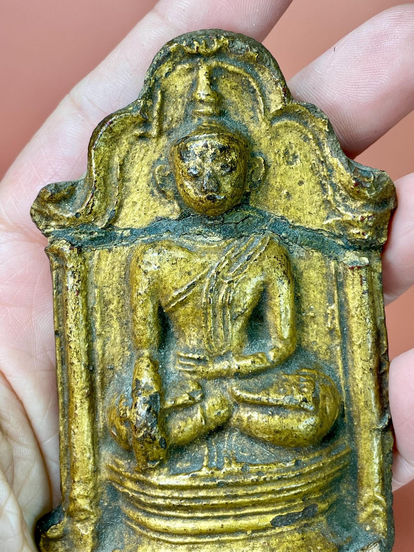 Small Gilt Buddha Ornament