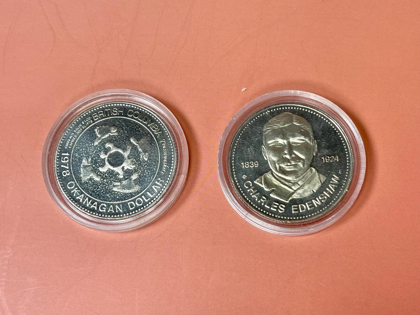 Set of 2 Commemorative Canadian Dollars  1977 & 1978