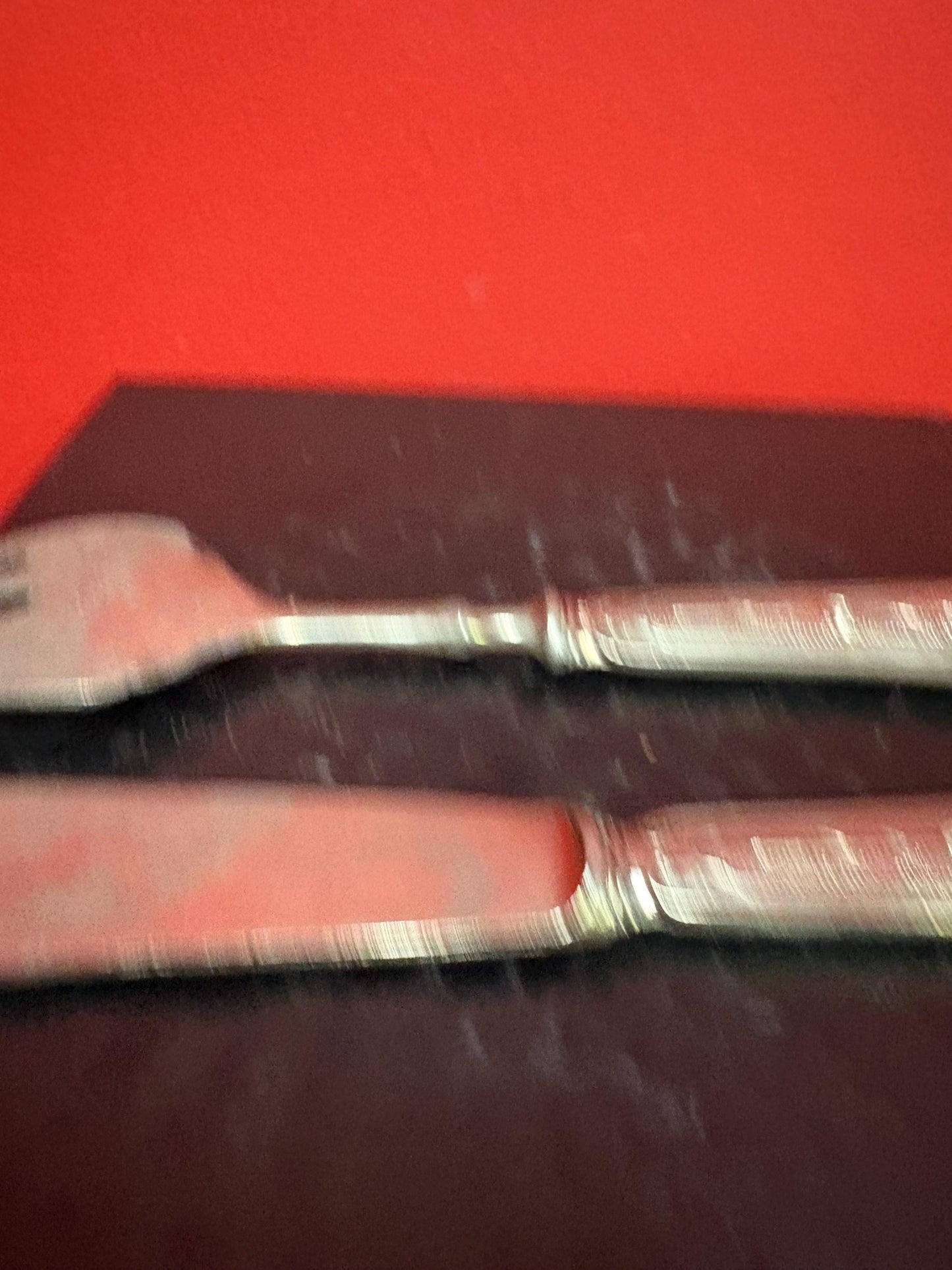 Beautiful . 800 silver handled Italian fish servers.  good condition  approx 10 inches