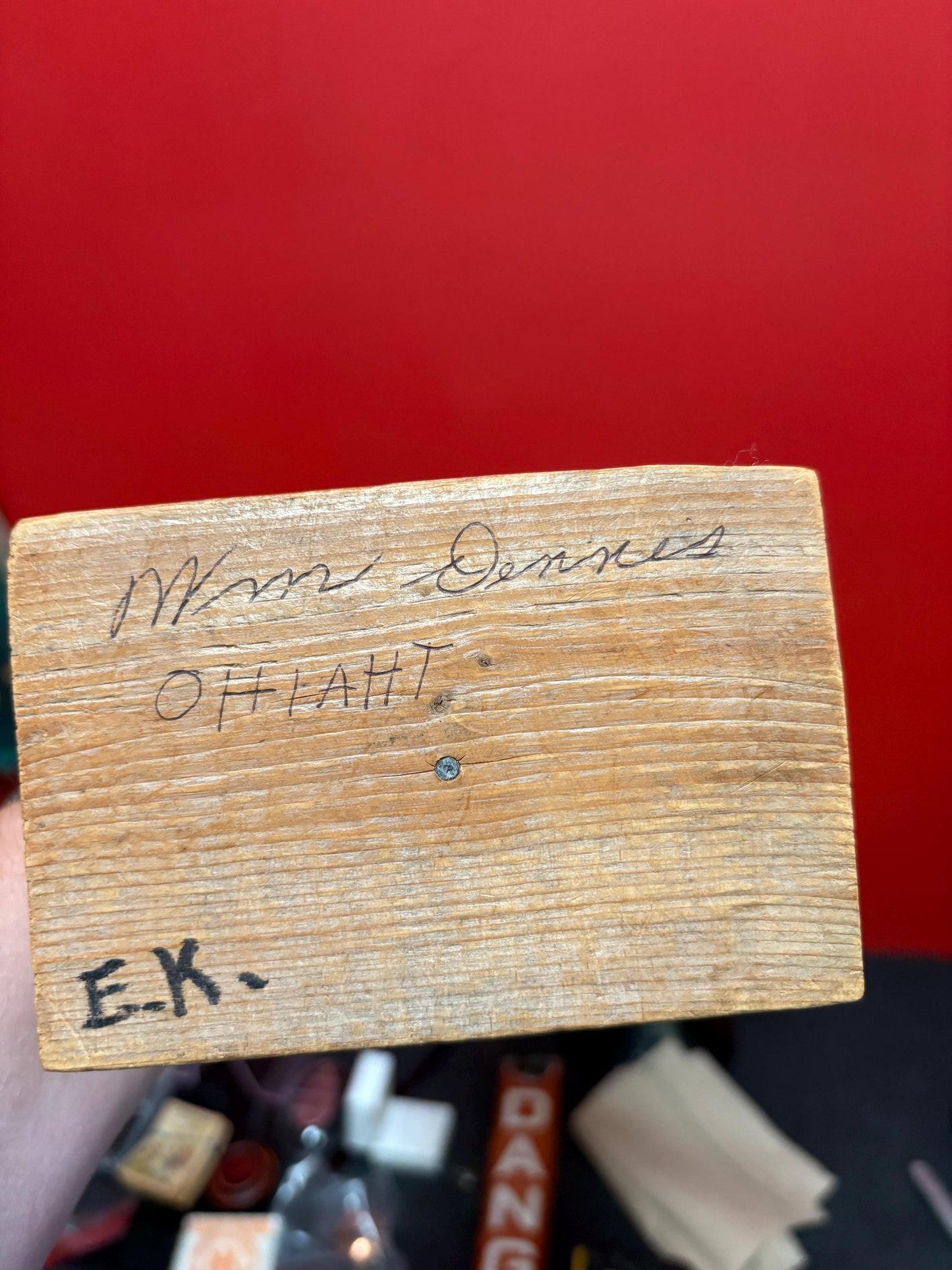 Fabulous indigenous first Nations signed totem pole with wings  see photos  18 inches tall  great value