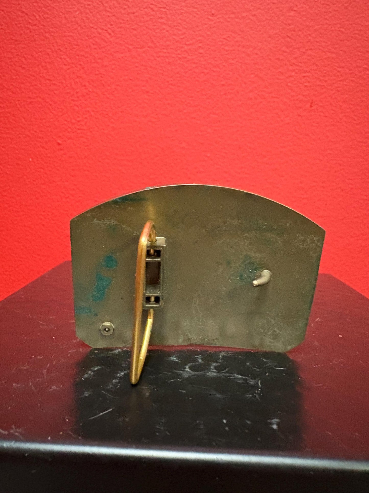 Very cool 3 1/2 inch metal vintage Vancouver Safeway belt buckle