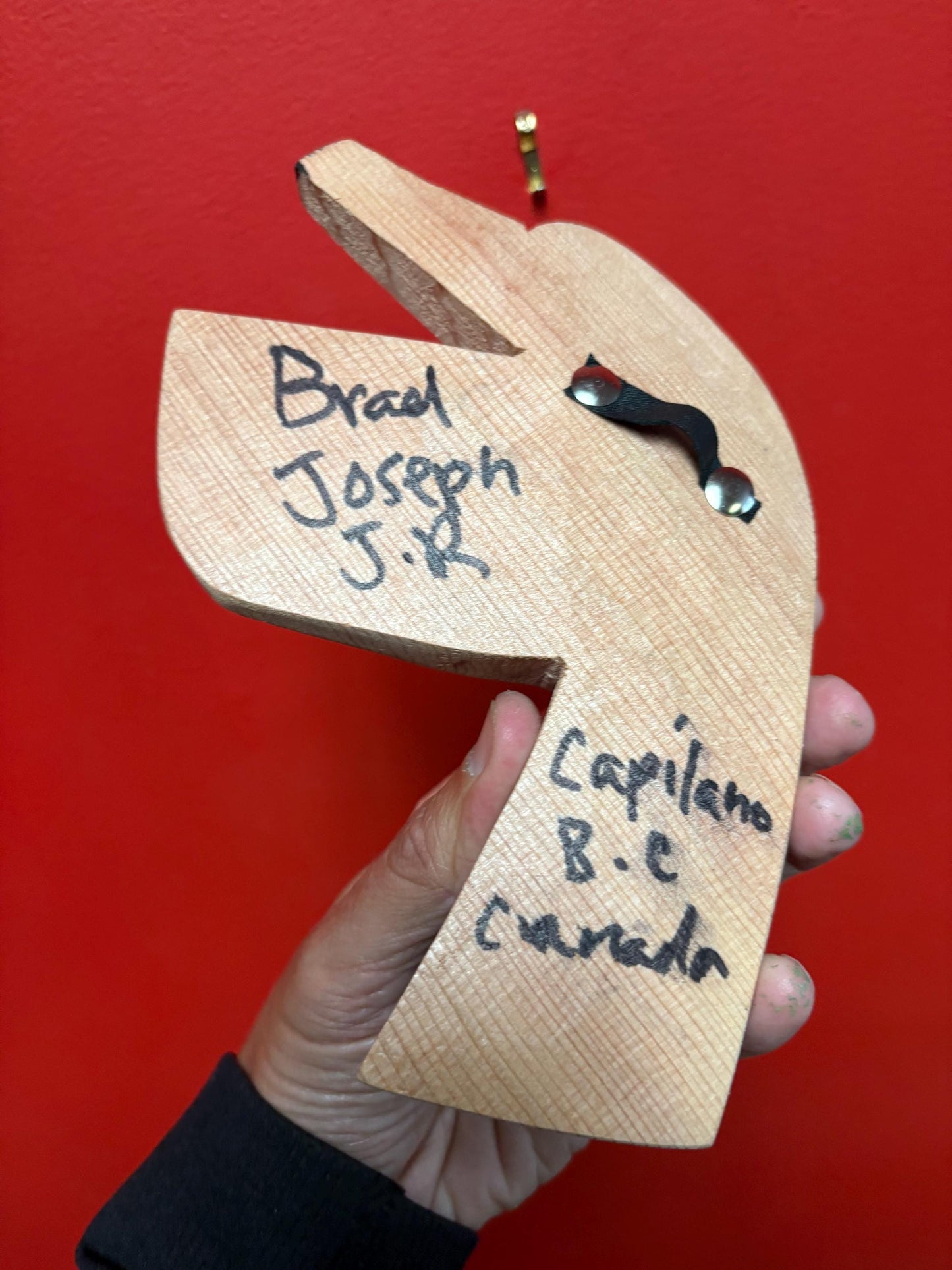 A Lovely detailed indigenous First Nations pacific north west coast signed hummingbird - Brad Joseph jr - 8 inches