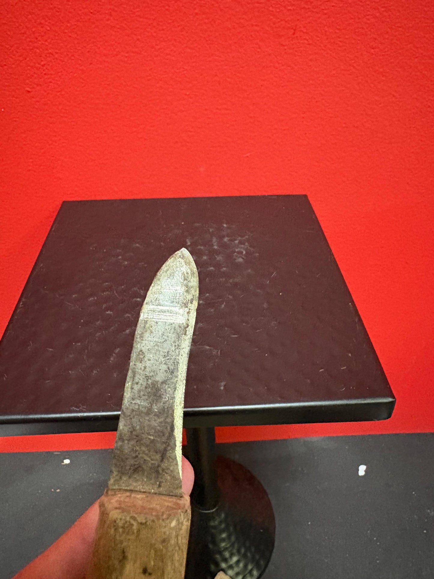 Lovely unique 7 inch long German carving knife made for indigenous first nations work so many stories