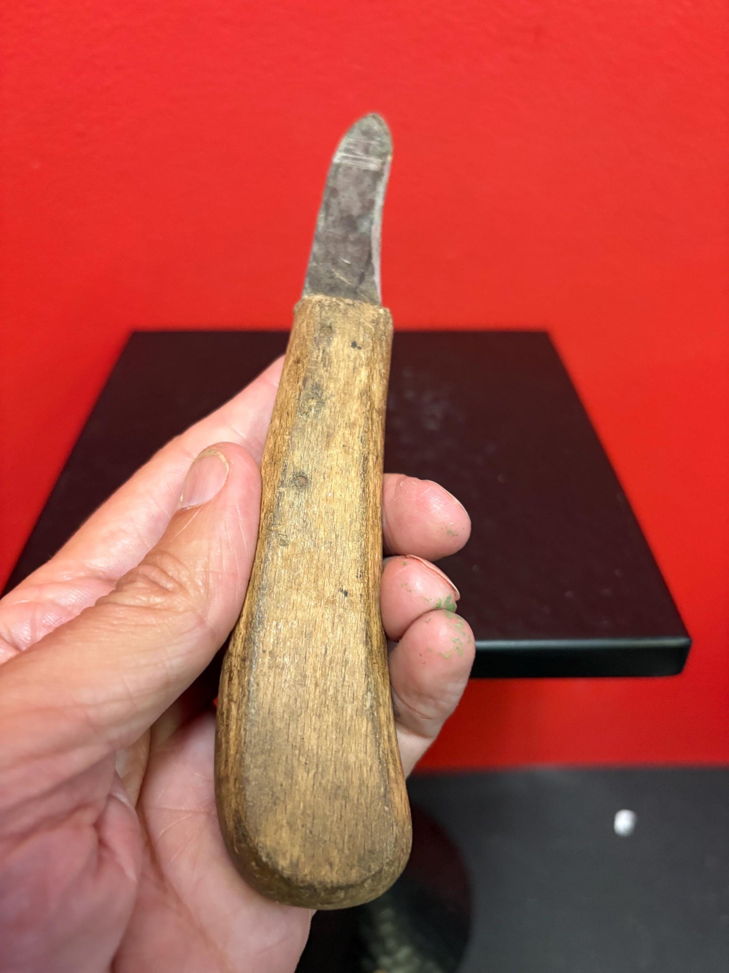 Lovely unique 7 inch long German carving knife made for indigenous first nations work so many stories