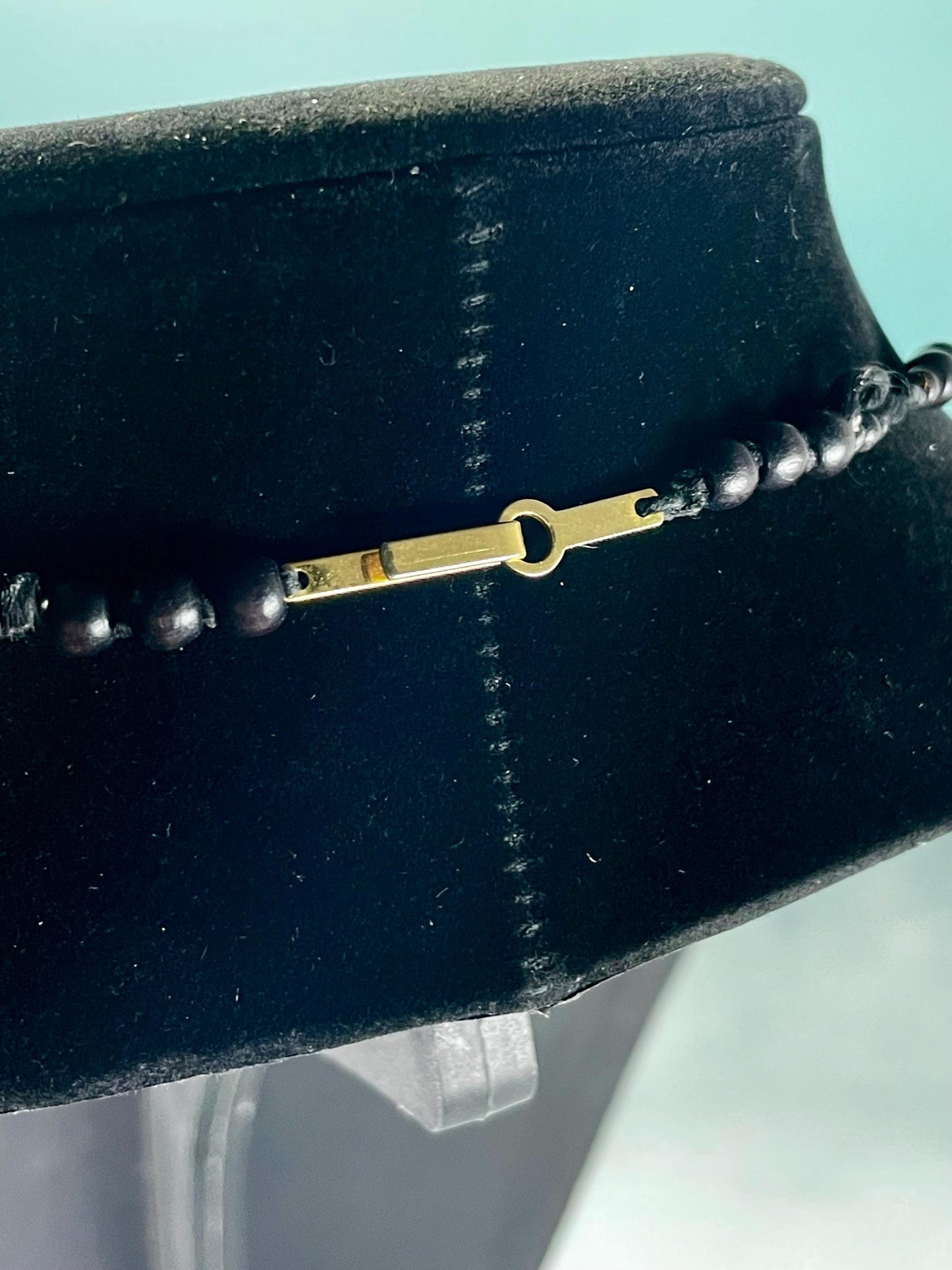 Unique Beaded Necklace with loop For Attachments