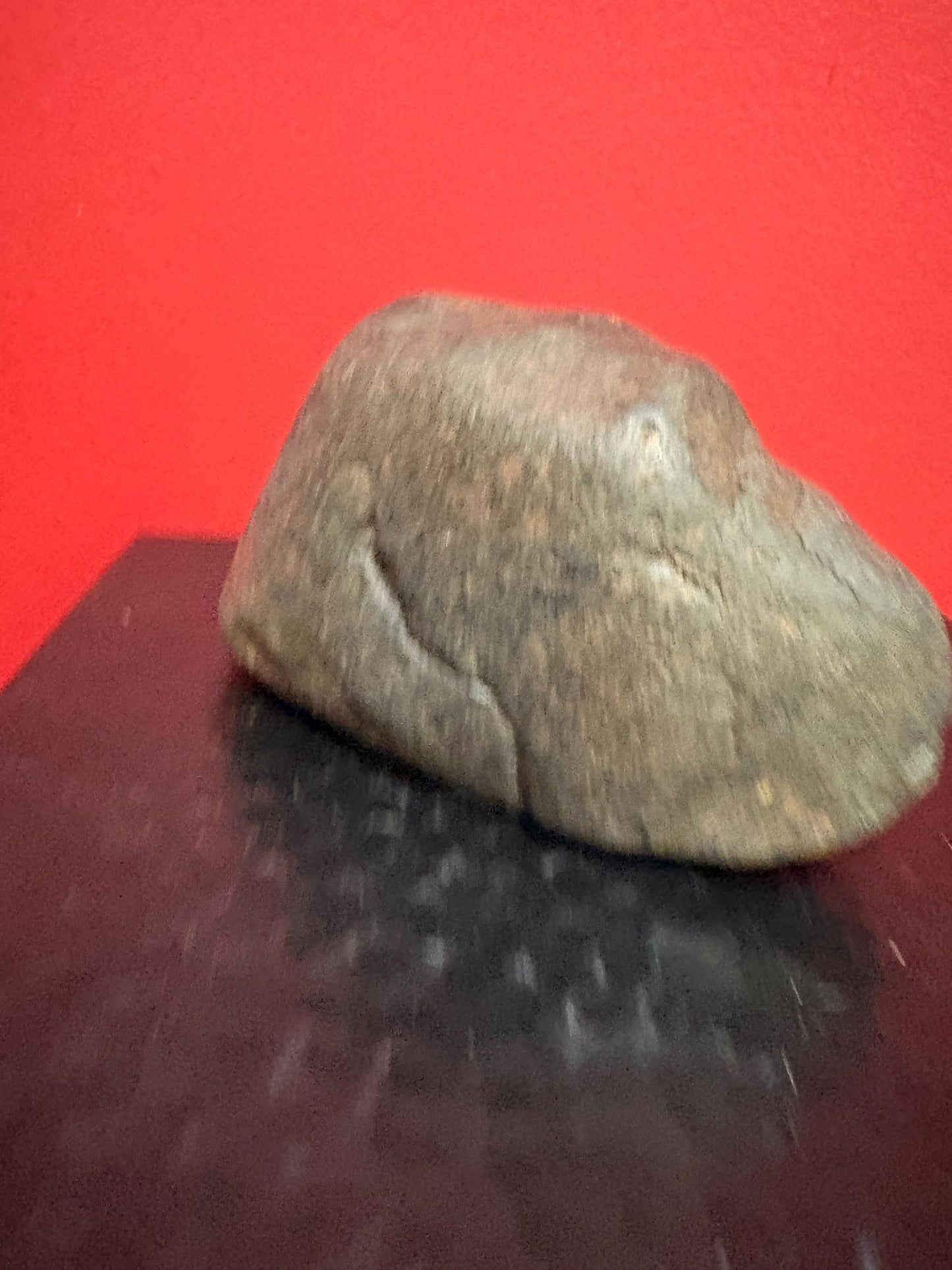 Beautiful 5 inch tall  indigenous first nations, British Columbian old old old plummet stone tool  wonderful patina   unique shape