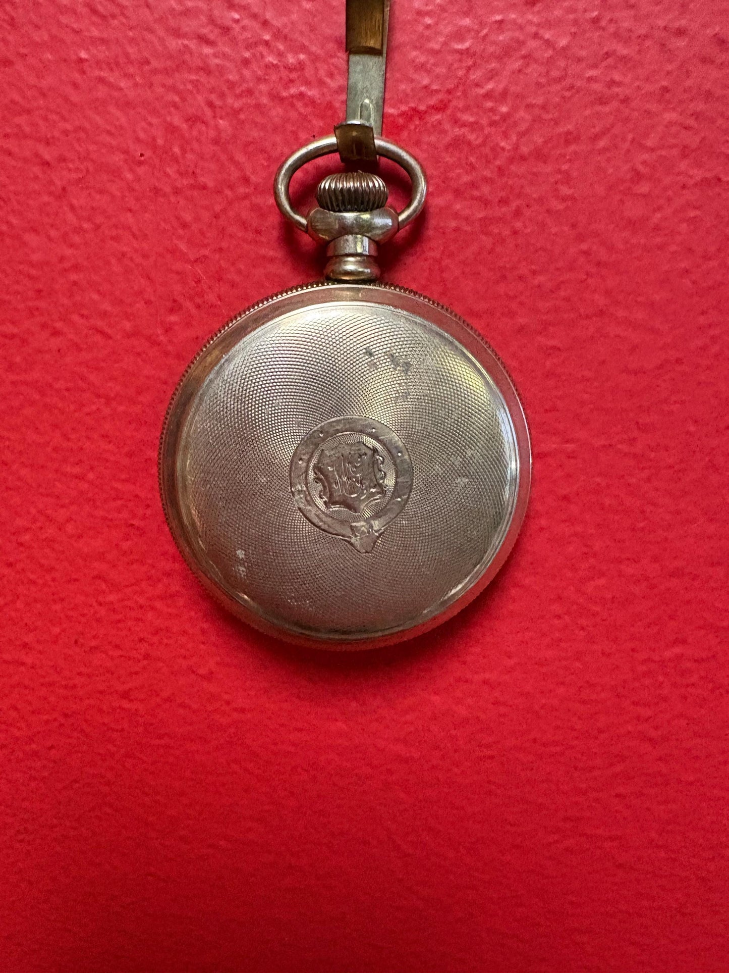Lovely Gold filled  3 inch Elgin pocket watch with no glass  you fix it you open it  as is  great deal