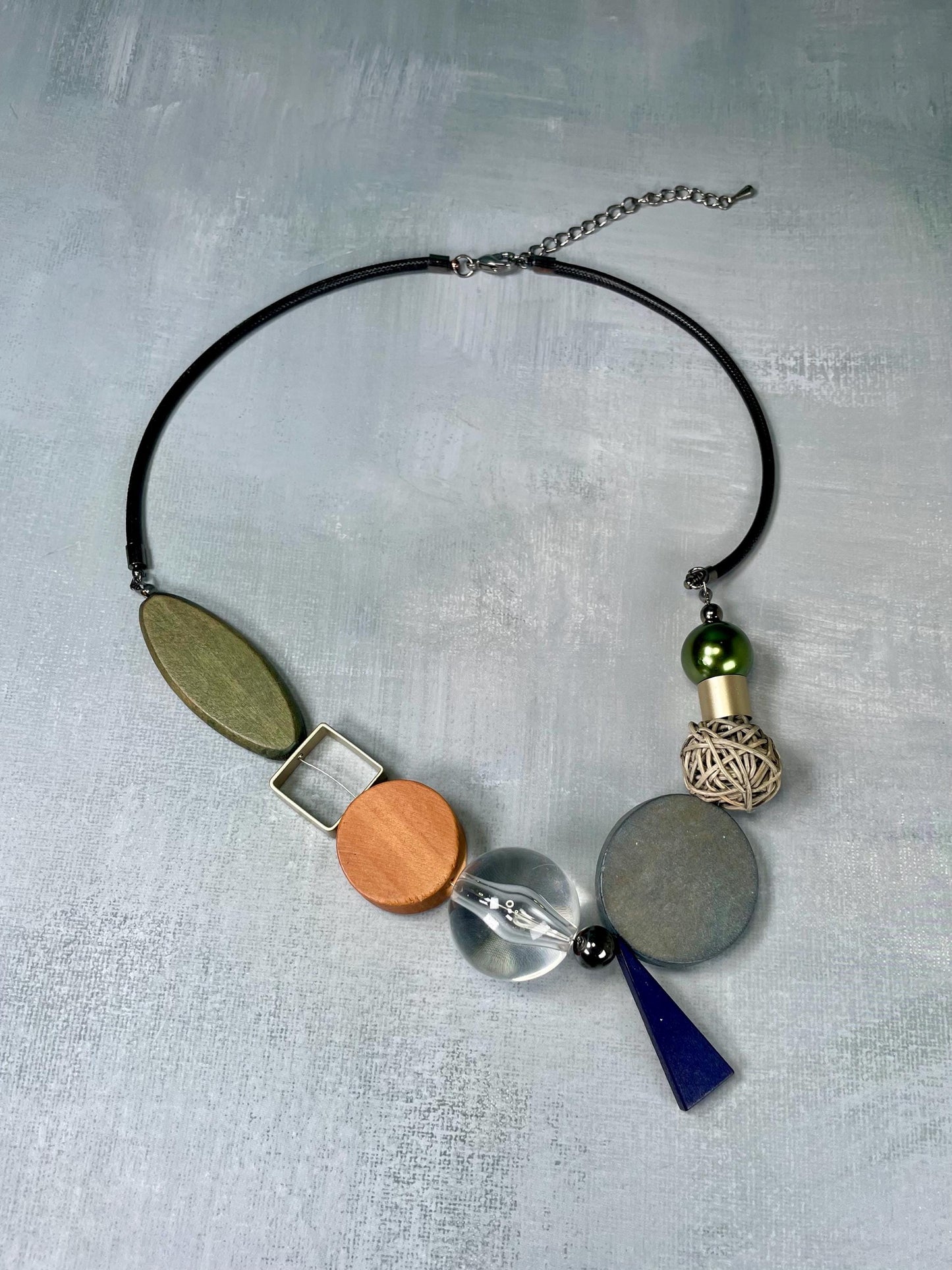 Modern Geometric Statement Necklace