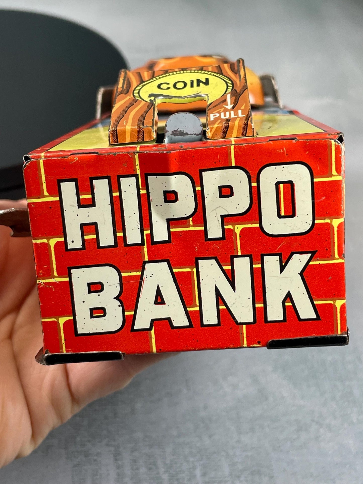 Vintage 1960s Japanese Hungry Hippo Bank