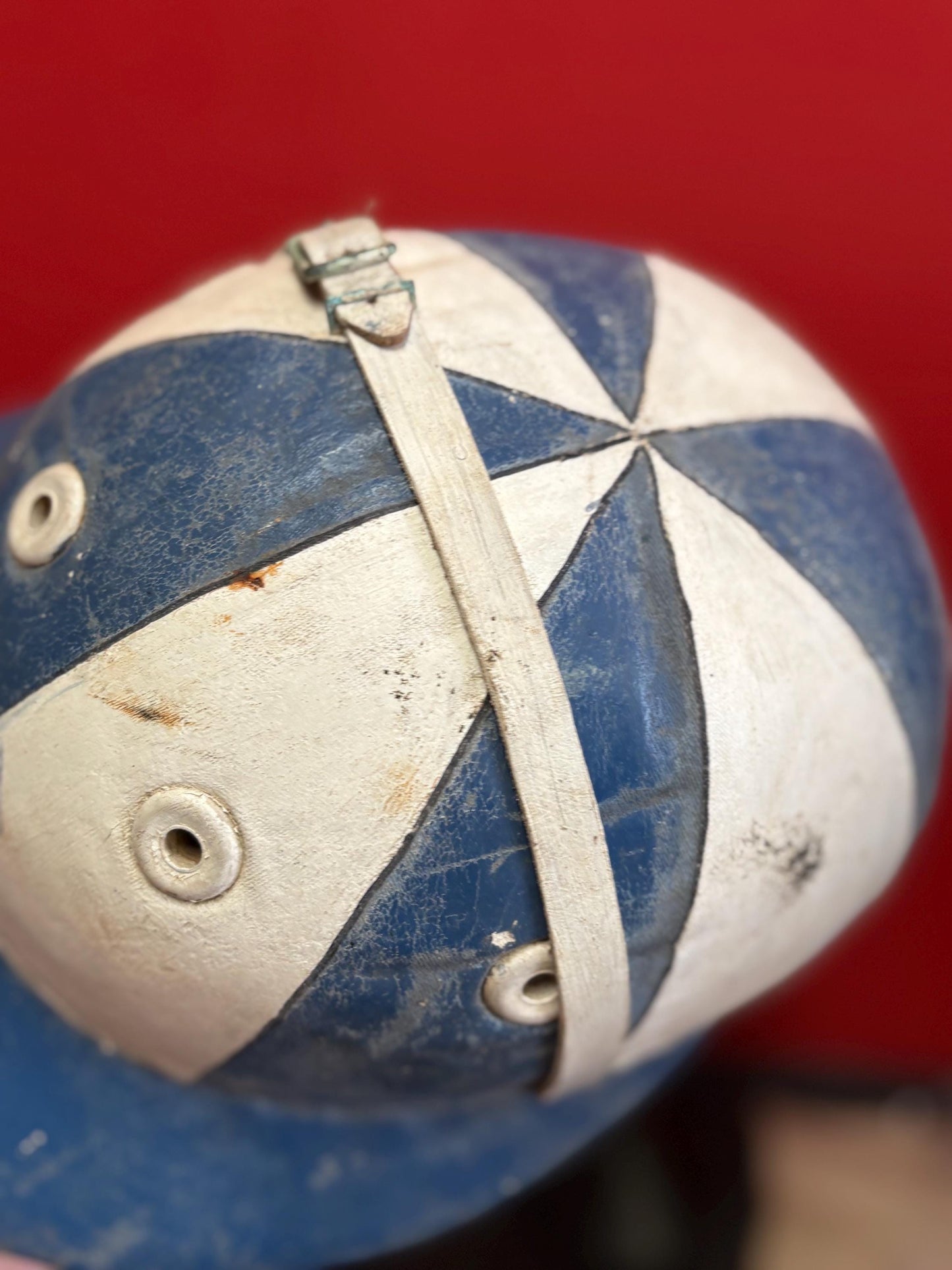 Magnificent approx 1930s New York Yankees baseball helmet - used condition 8.5 x 7 wide inside measurements  incredible gift Yankees