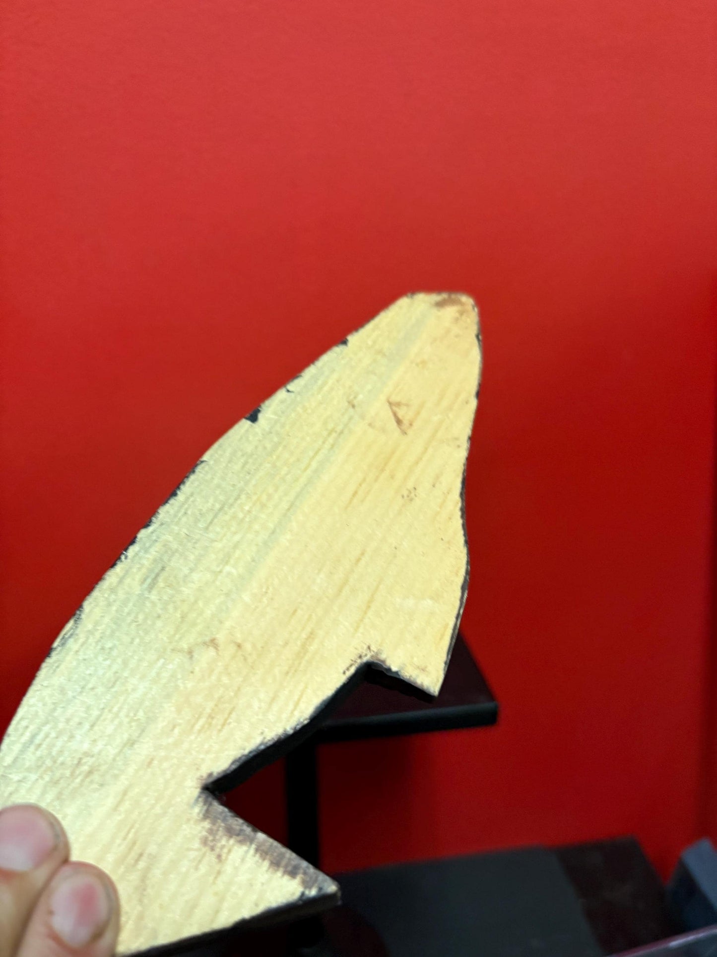 Indigenous First Nation pacific Northwest coast salmon  unsigned - needs hanger  great value- 8 x 3 1/2 high