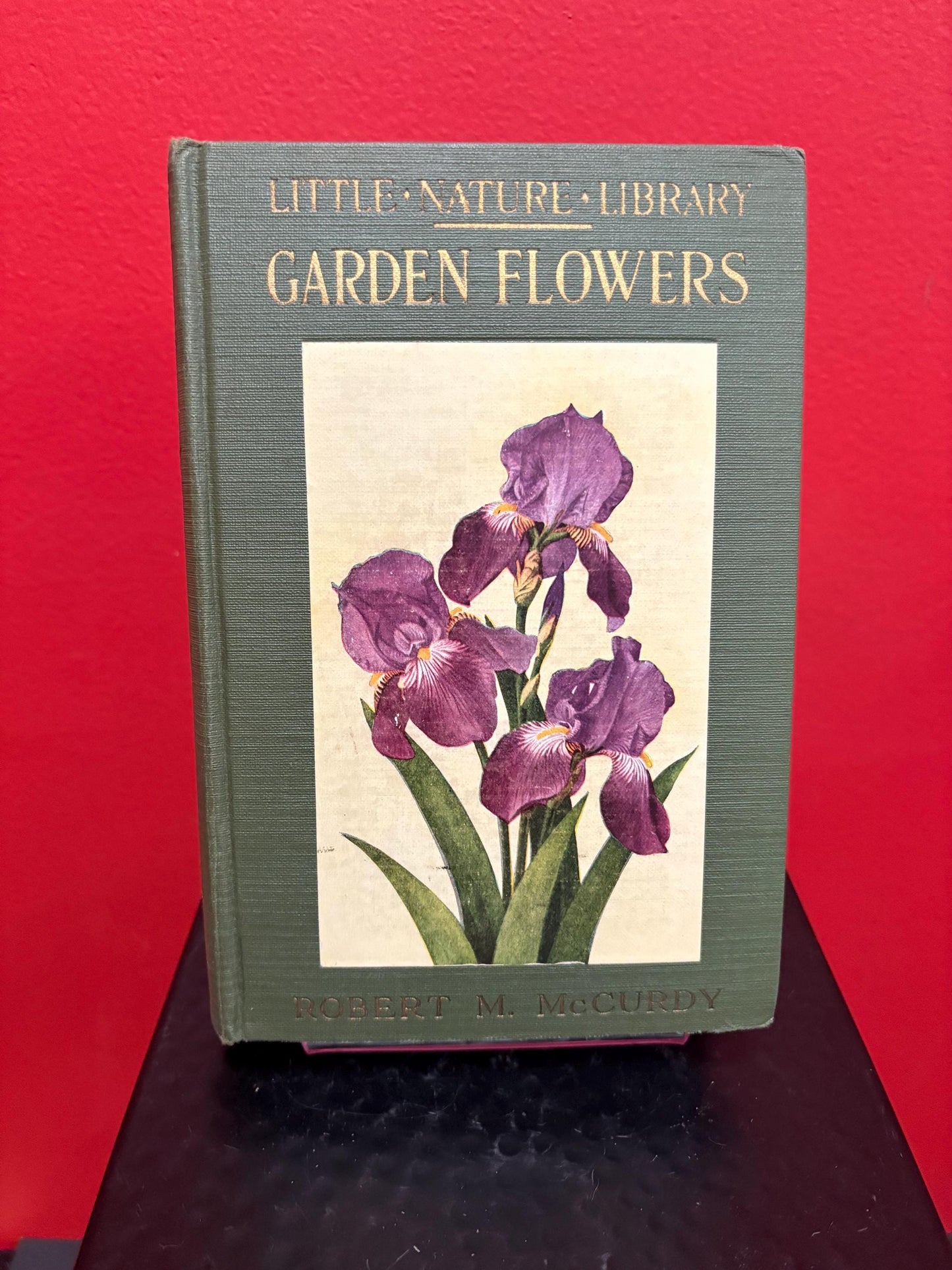 Beautiful antique garden flowers book  - nice illustrations - 1st edition 1927 - pretty great condition - 311 pages and perfect gift