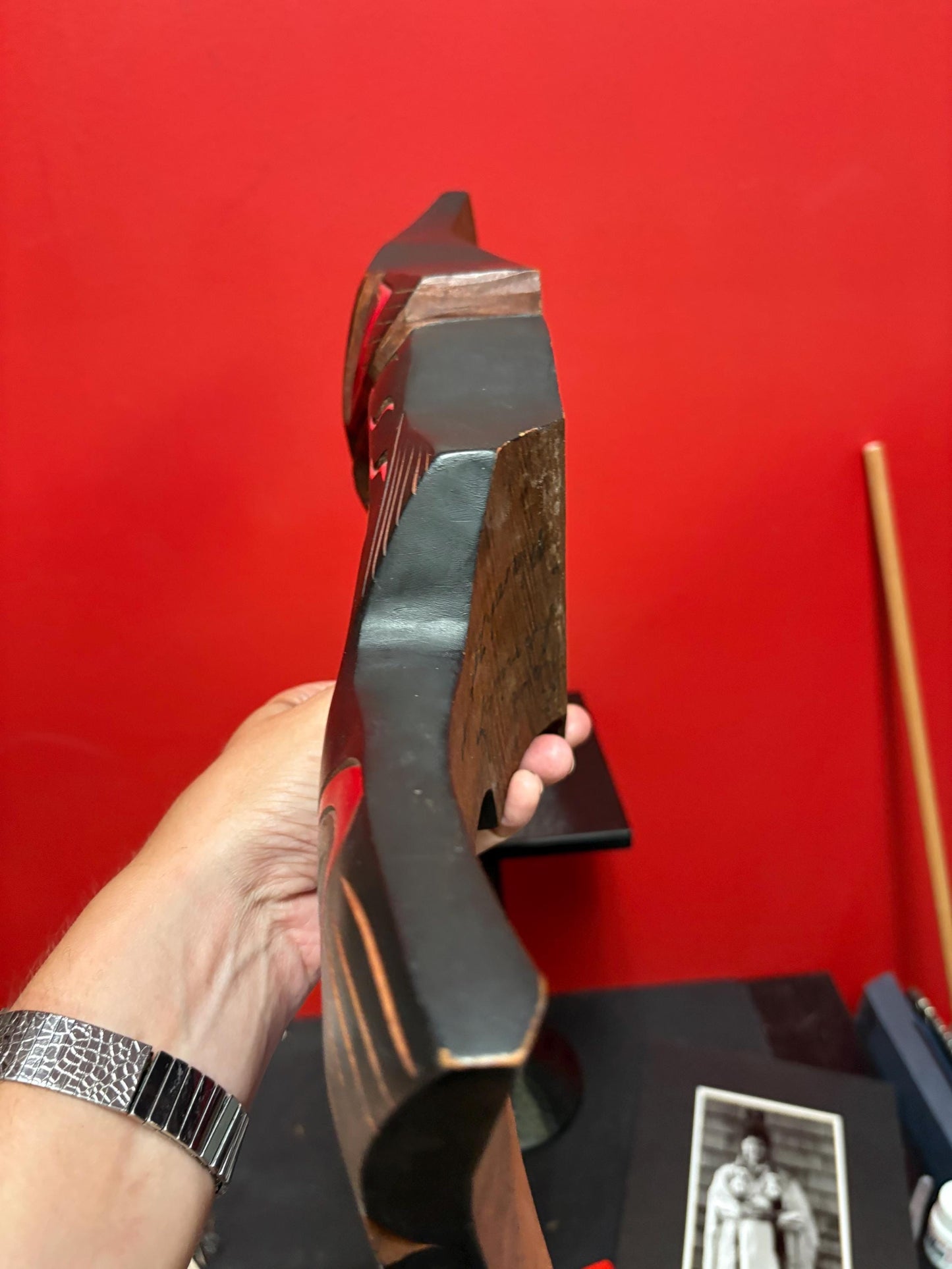 Amazing indigenous First Nations Pacific Northwest Coast Sarah Robertson salmon feast bowl - high-quality - 19 x 7 x 2“ thick  great detail