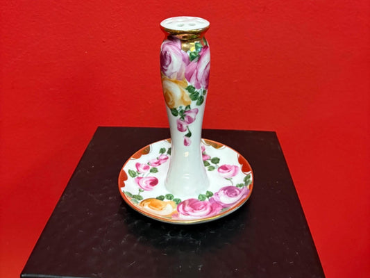 Beautiful Limoge hat pin holder 6 inches tall in perfect condition