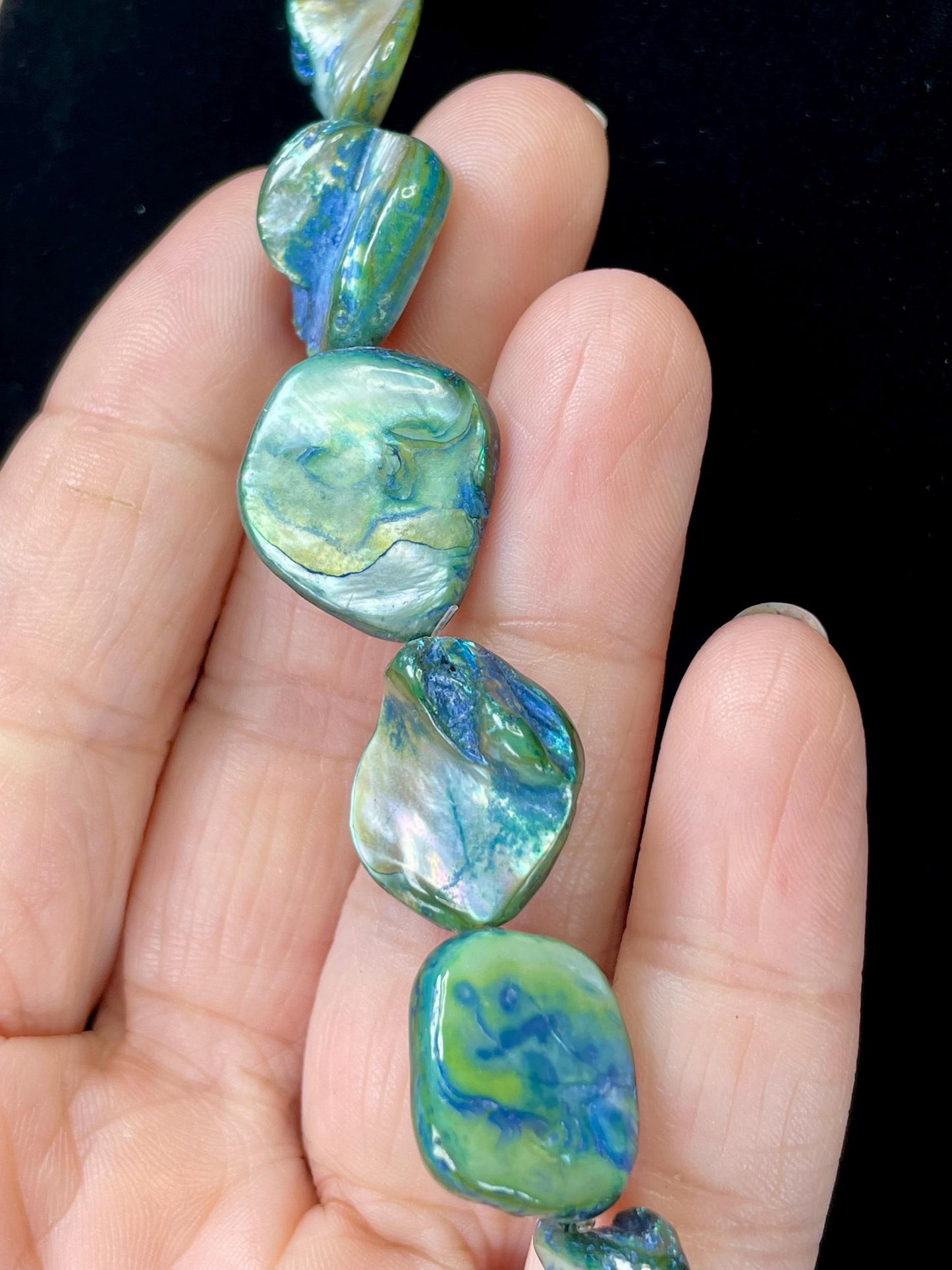 27 inch Abalone Shell Necklace