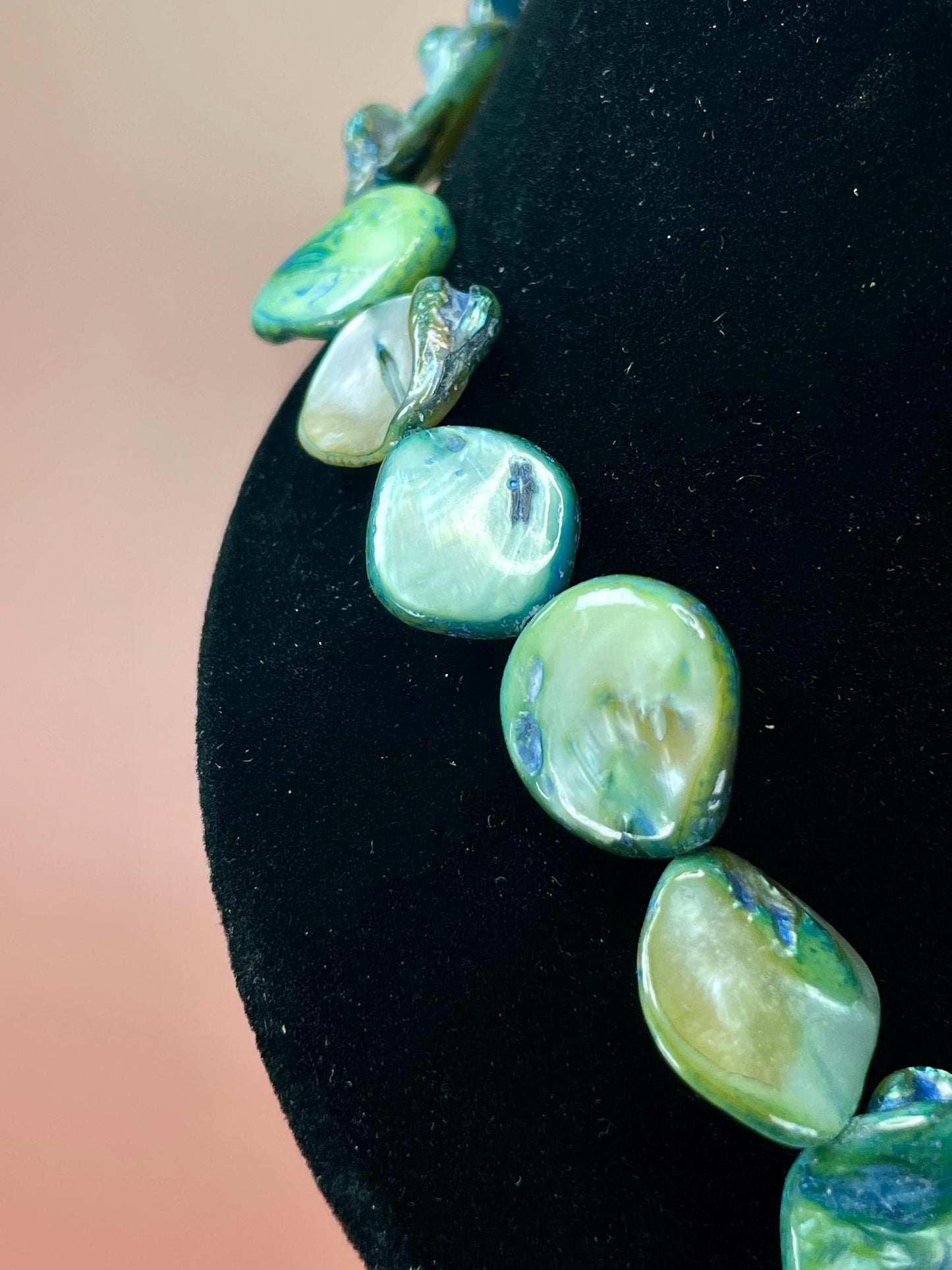 27 inch Abalone Shell Necklace