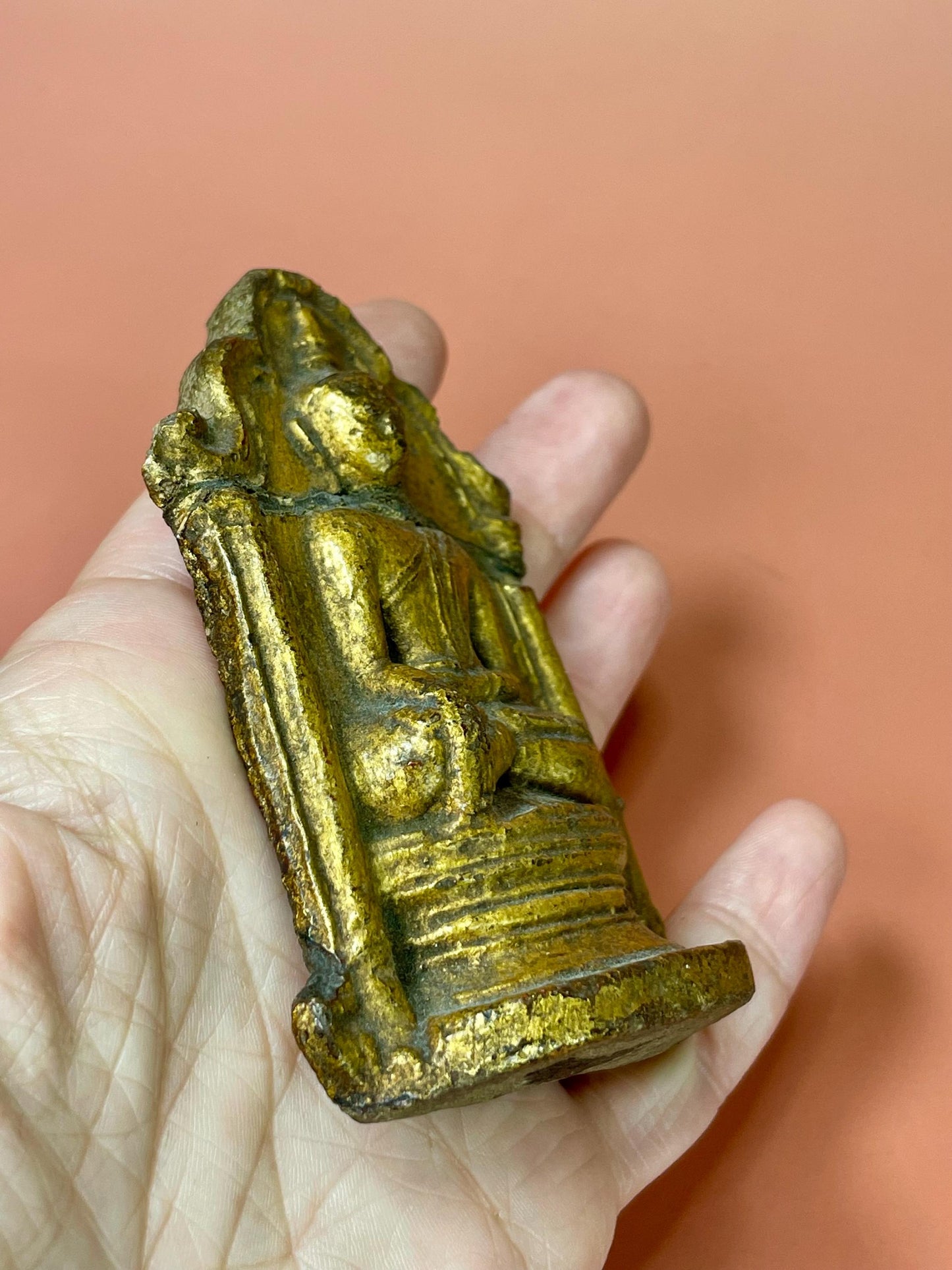 Small Gilt Buddha Ornament