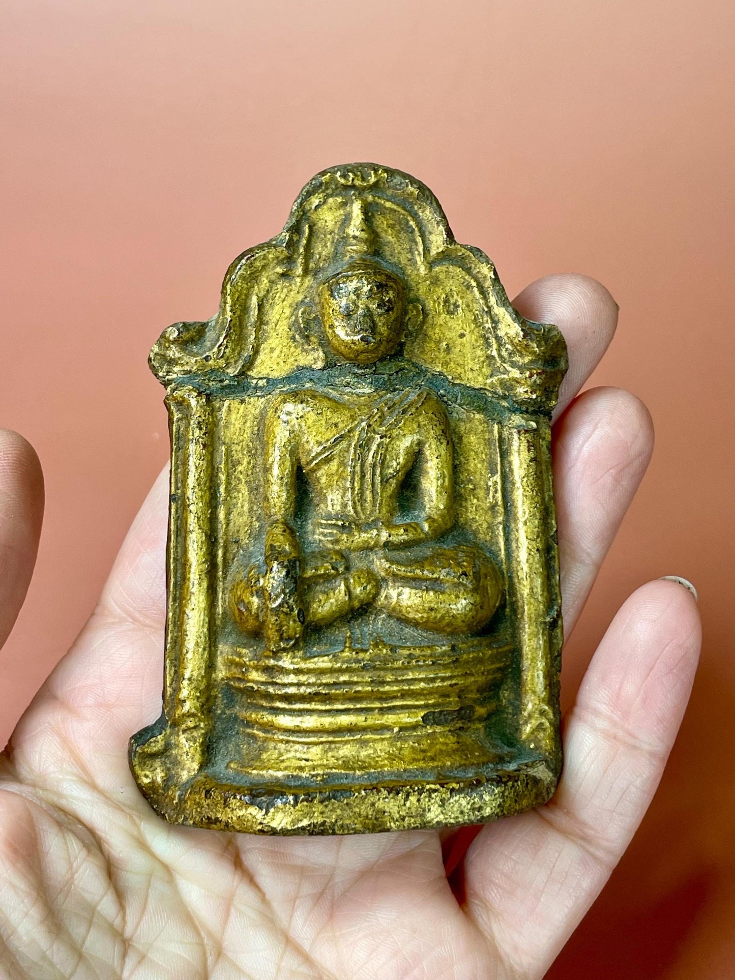 Small Gilt Buddha Ornament