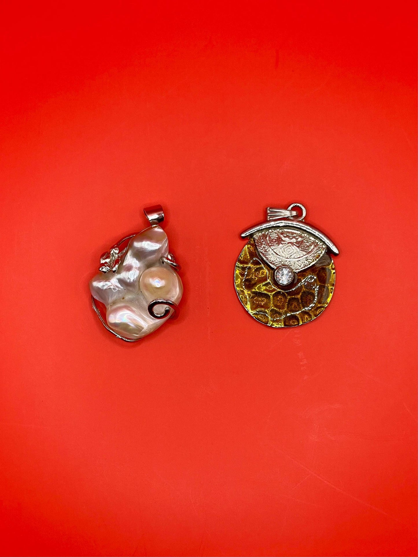 Two Lovely Pendants   great gifts or for resale