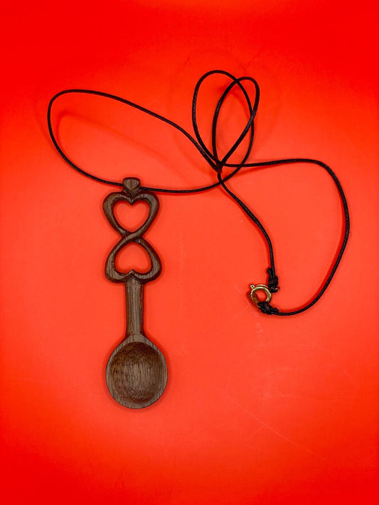 Small Wooden Spoon Necklace