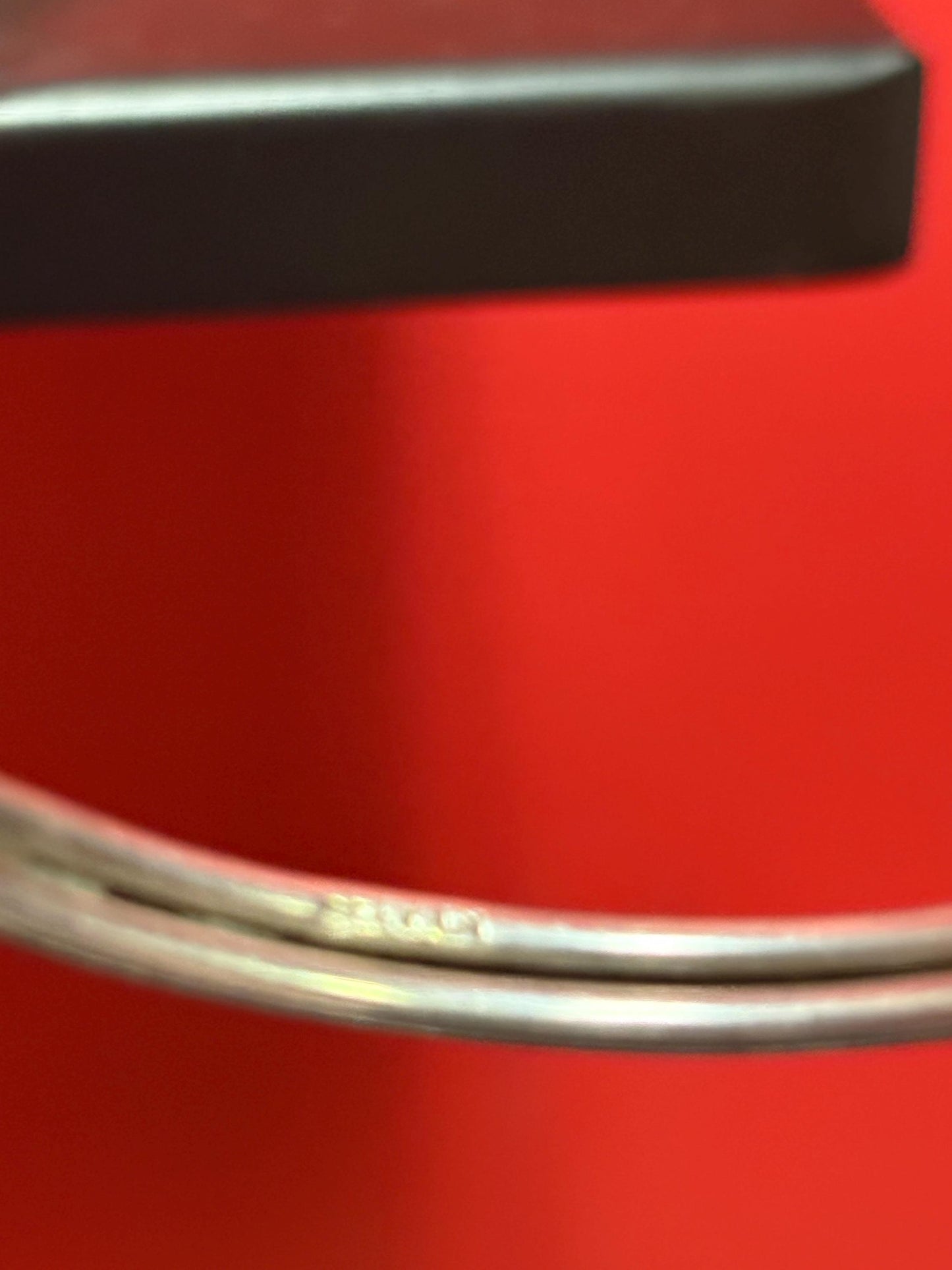 Beautiful Mexican 925 sterling and turquoise bracelet  3 inches wide