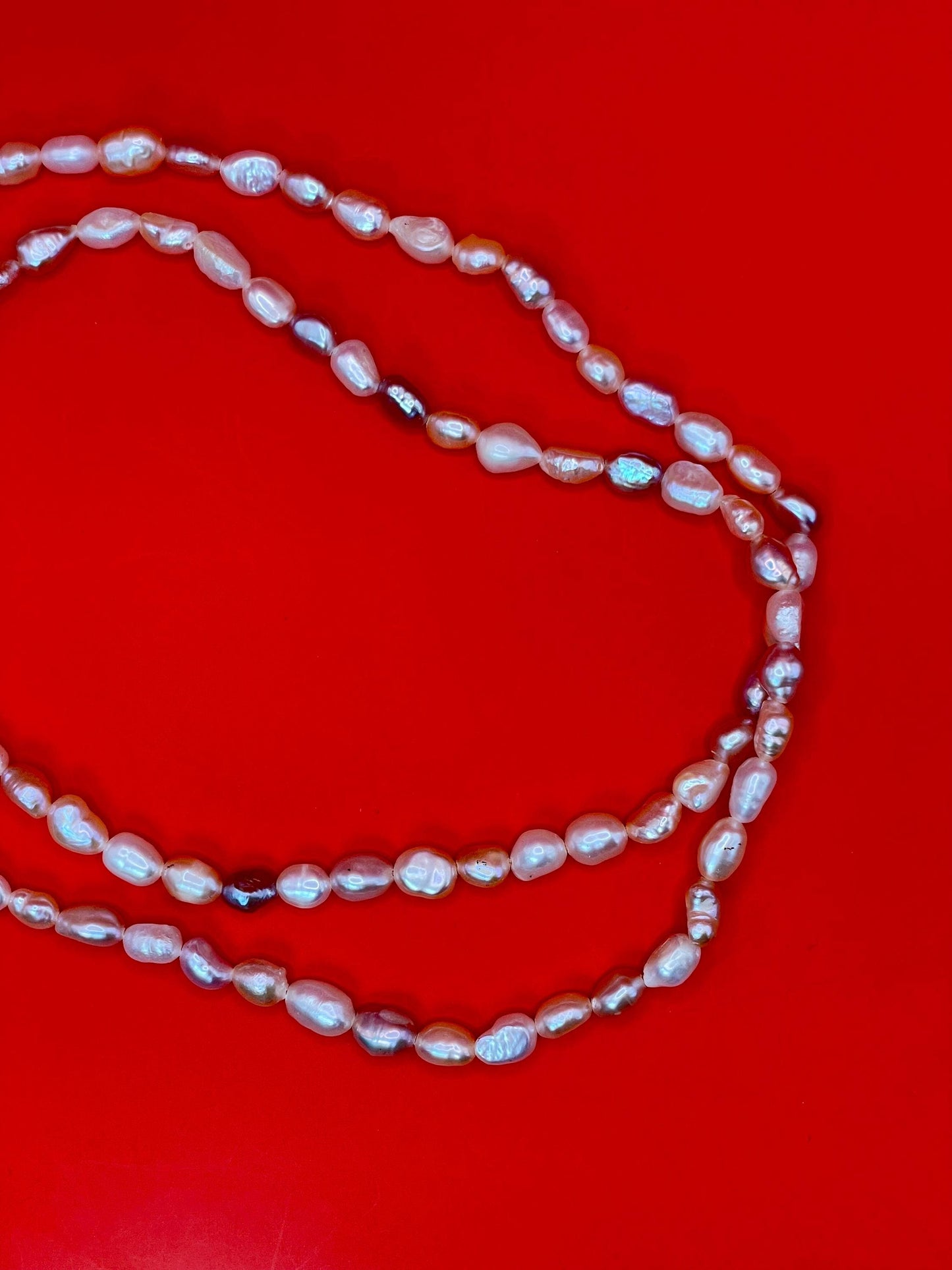 Approx 26 inch String of fresh water Pearls