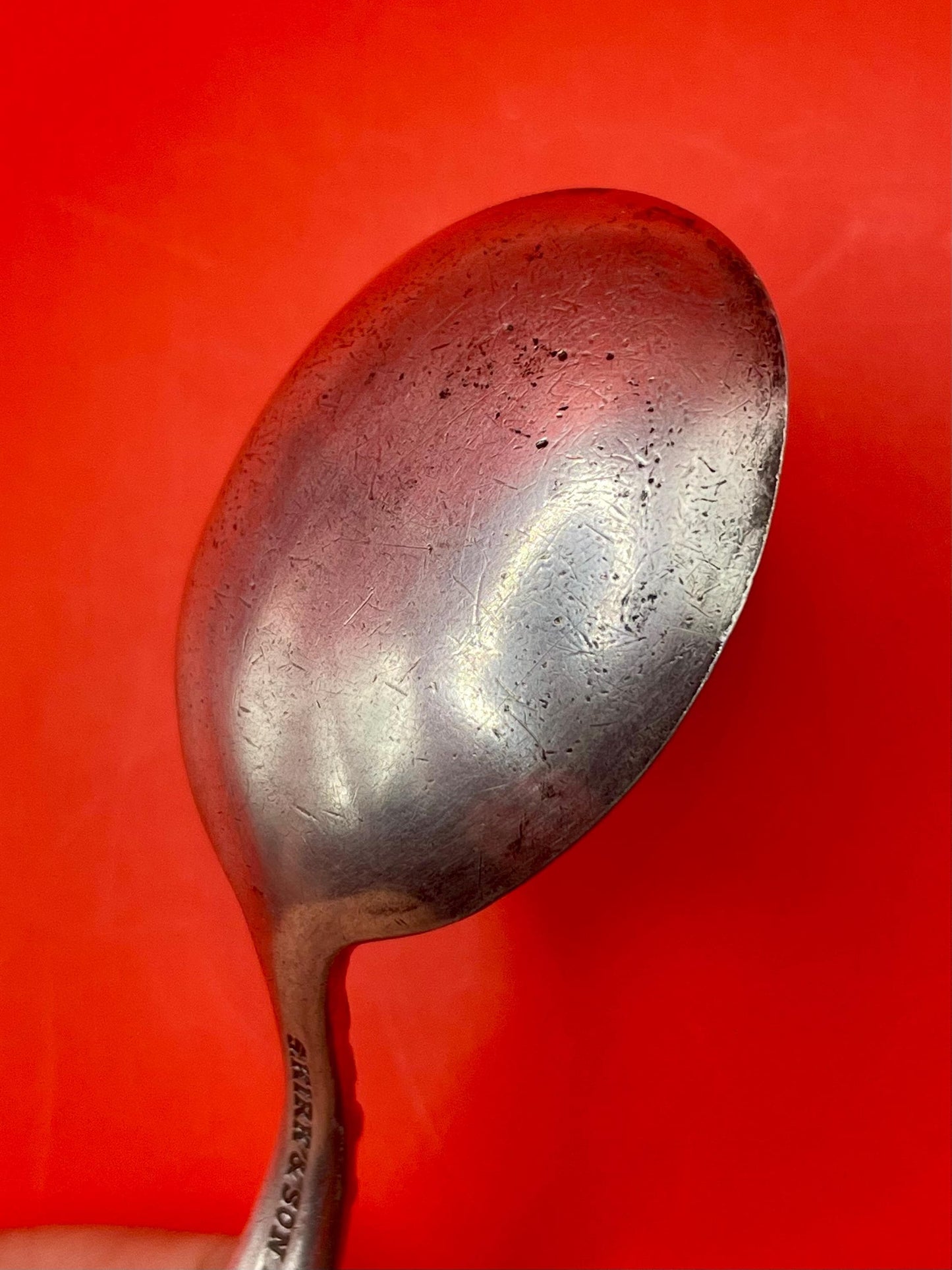 3.75 inch Ornate Sterling Silver Spoon - B