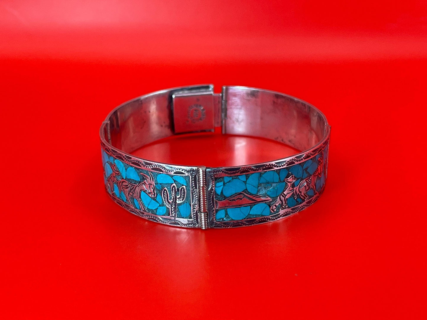 Mexican Sterling Sliver Bracelet - B