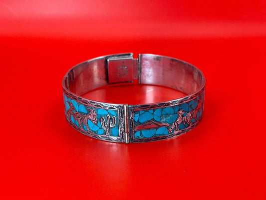 Mexican Sterling Sliver Bracelet - B