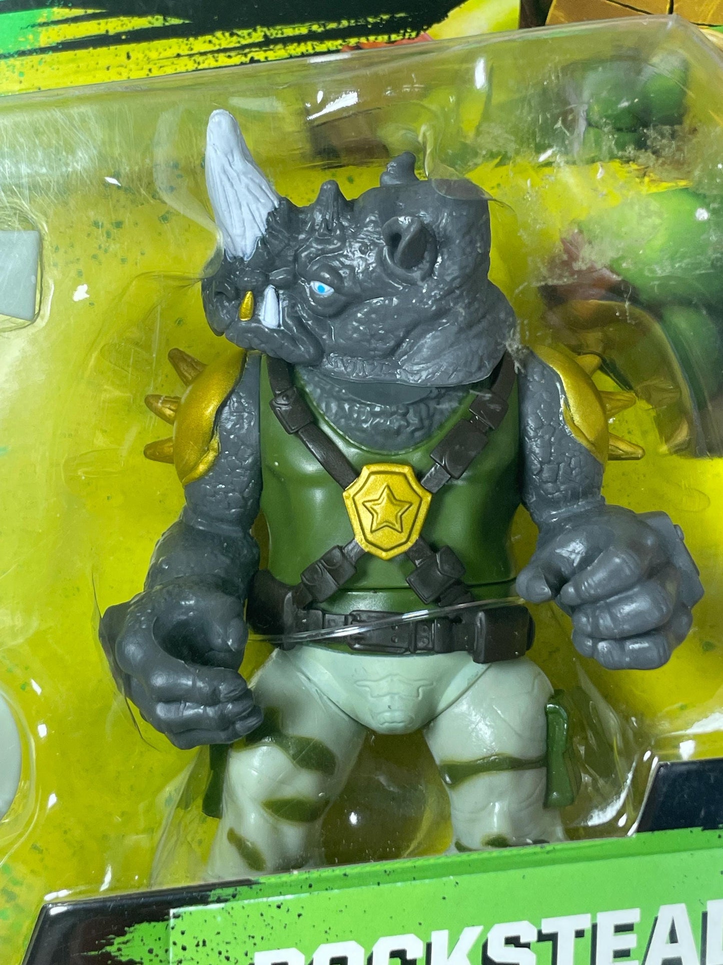 Teenage Mutant Ninja Turtles Rocksteady Action Figure  New in Package