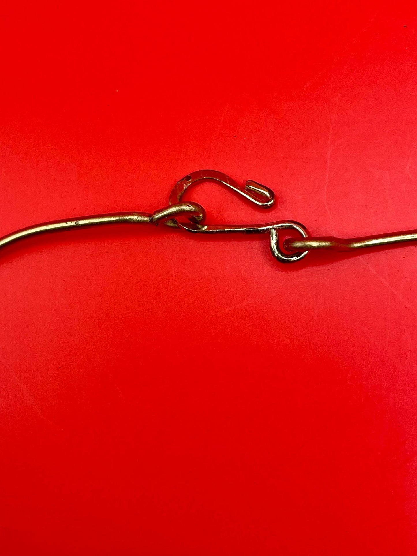 Vintage Mixed Metal Circle Collar Necklace - choker style  wow