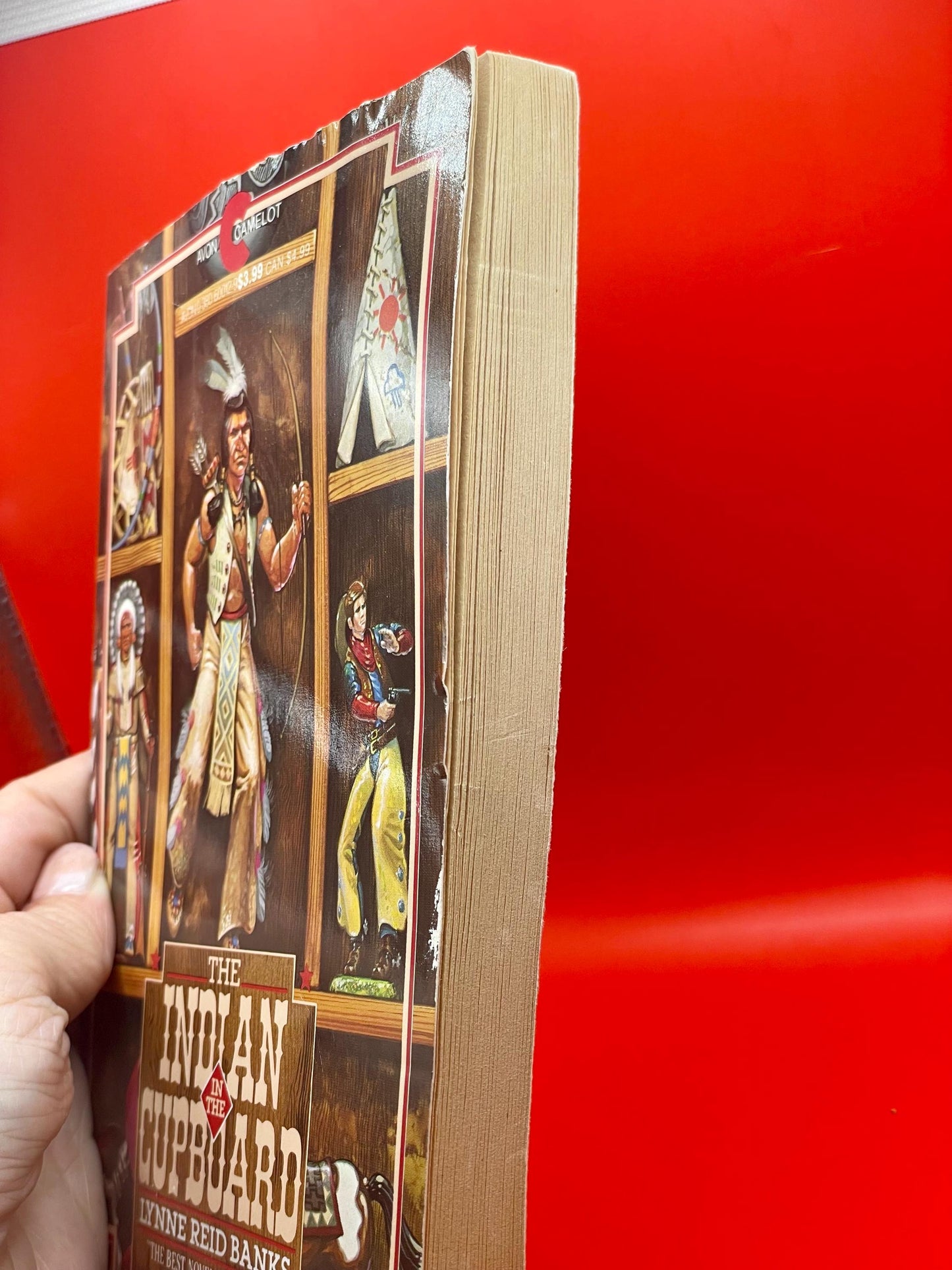 Softcover Book “Indian in the Cupboard by Lynne Reid Banks