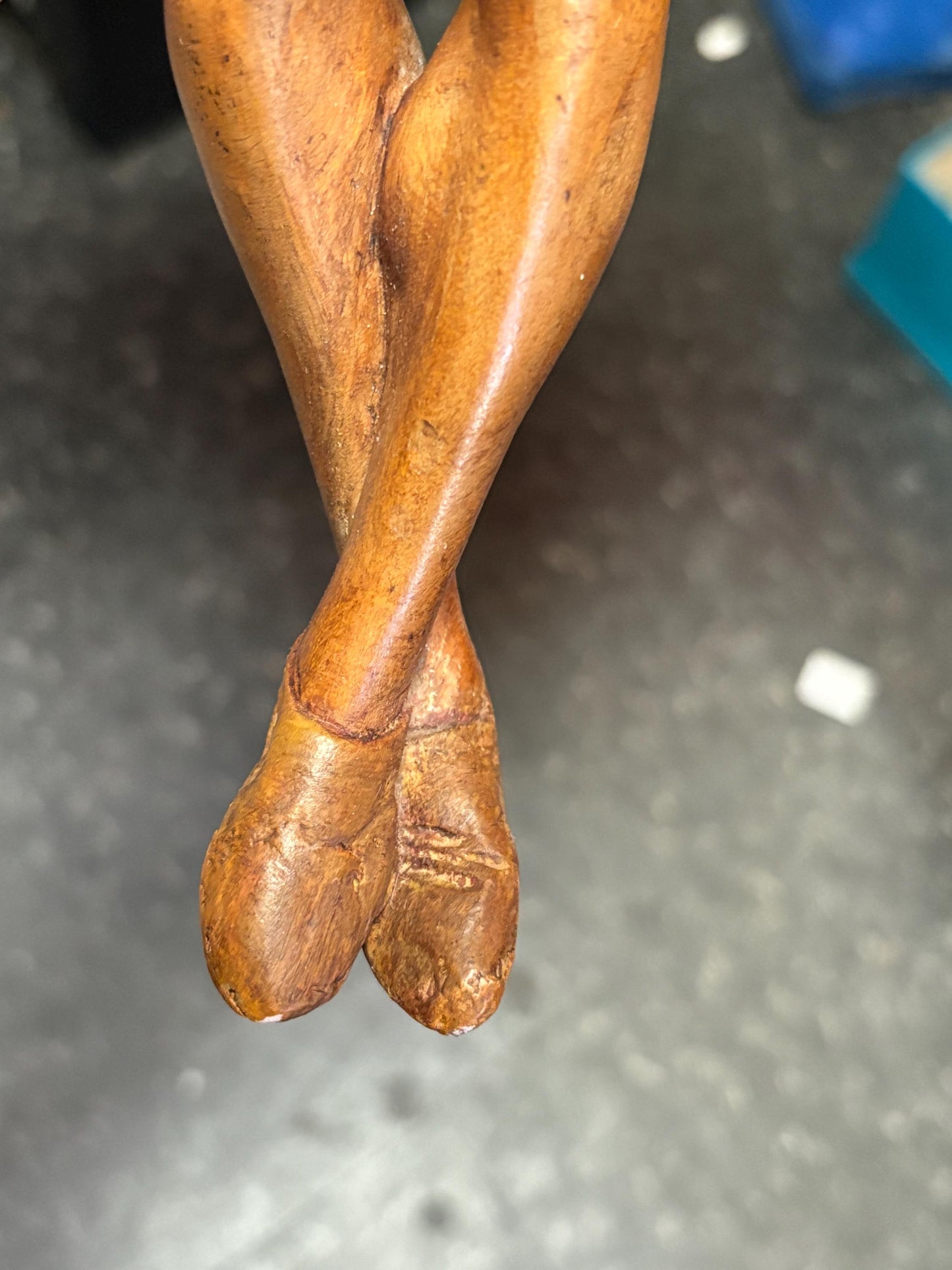 Outstanding antique 17 x 14 inch wide pipe holder Persian religious piece of art  tobacco  great condition  hangs  wow