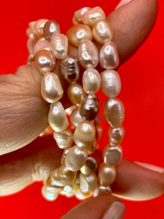 Approx 26 inch String of fresh water Pearls