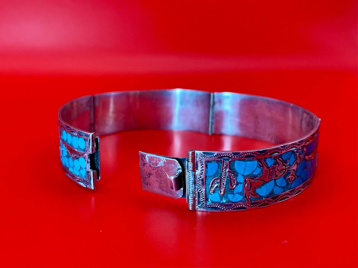 Mexican Sterling Sliver Bracelet - B