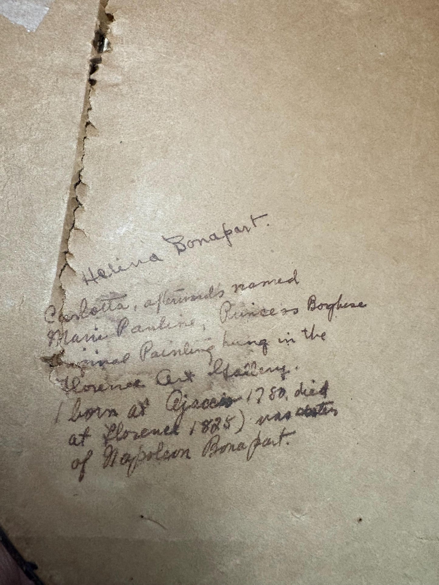 Beautiful antique print of  HELENE BONAPARTE - approx 13 x  11“ wide  great condition  really stunning  looks like original painting