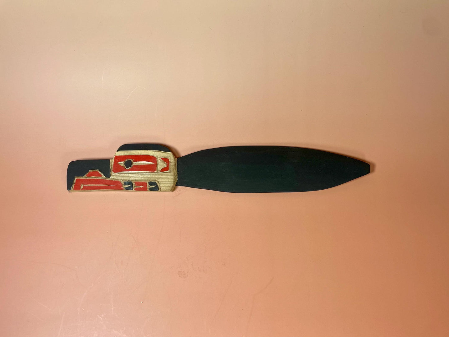 Brad Joseph Jr. Handcarved Envelope Opener  Raven
