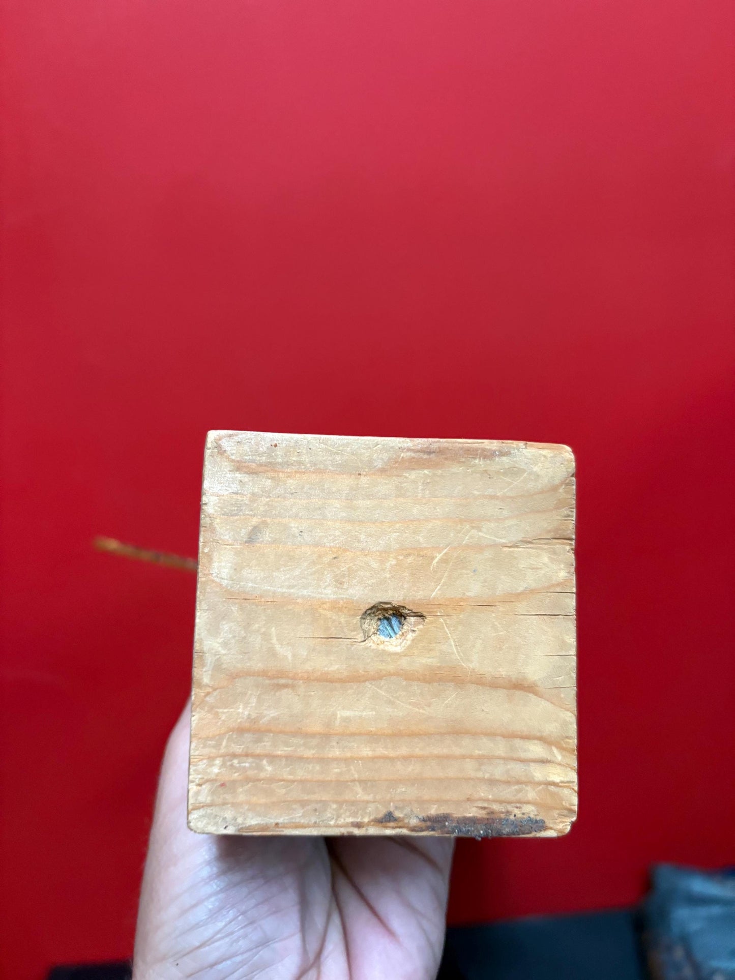 Beautiful 12 x 10 wide Larry Joseph signed indigenous first nations primitive older totem pole -  great imagery and colour